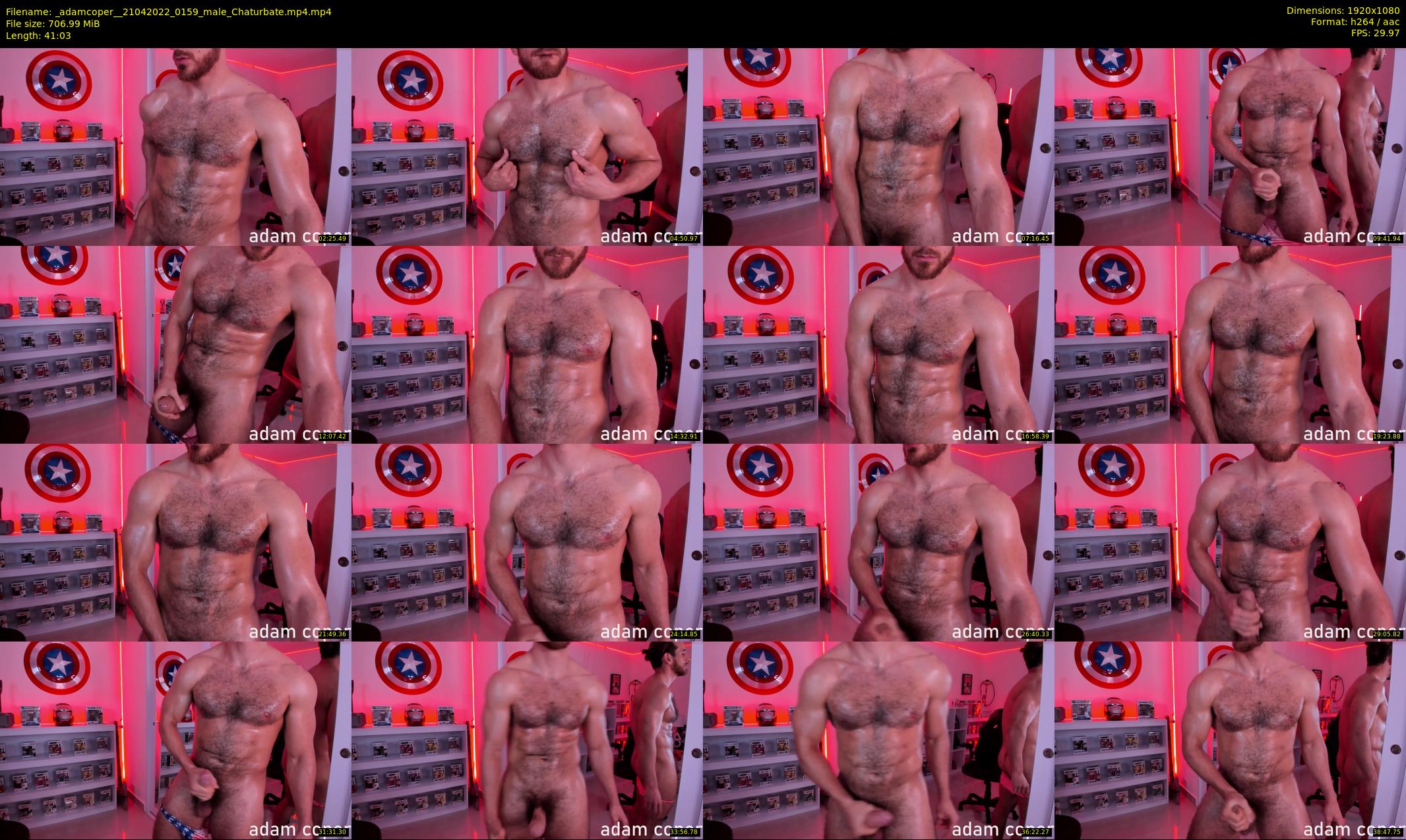 _adamcoper_ — 42 minute Chaturbate male cam show recording, 1080p, Apr 21, 2022