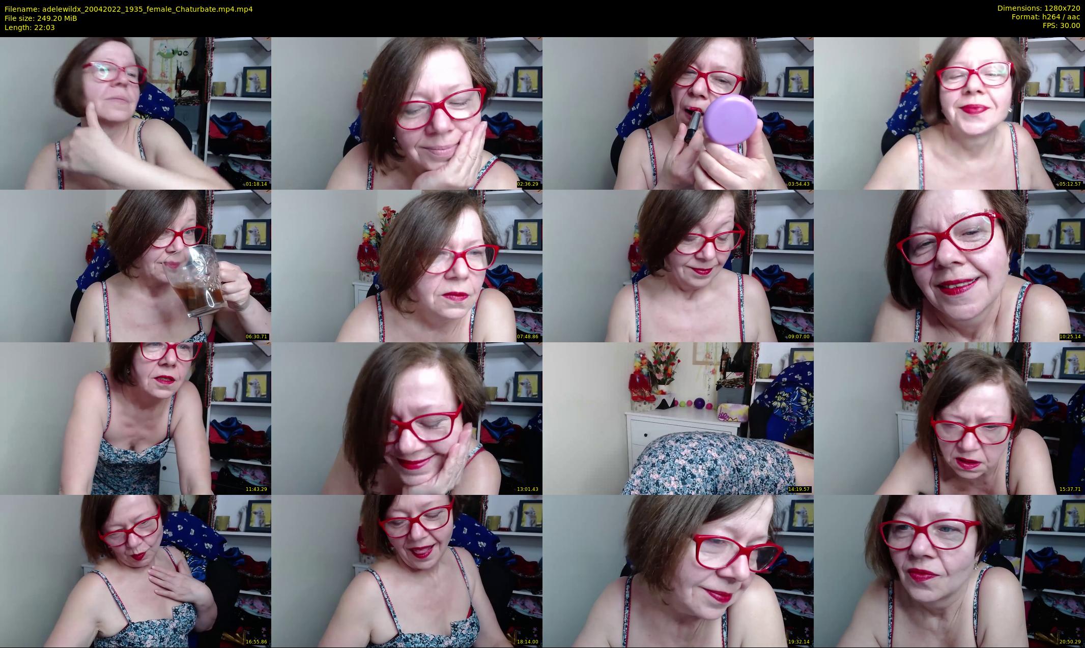 adelewildx — 23 minute Chaturbate female cam show recording, 720p, Apr 20, 2022