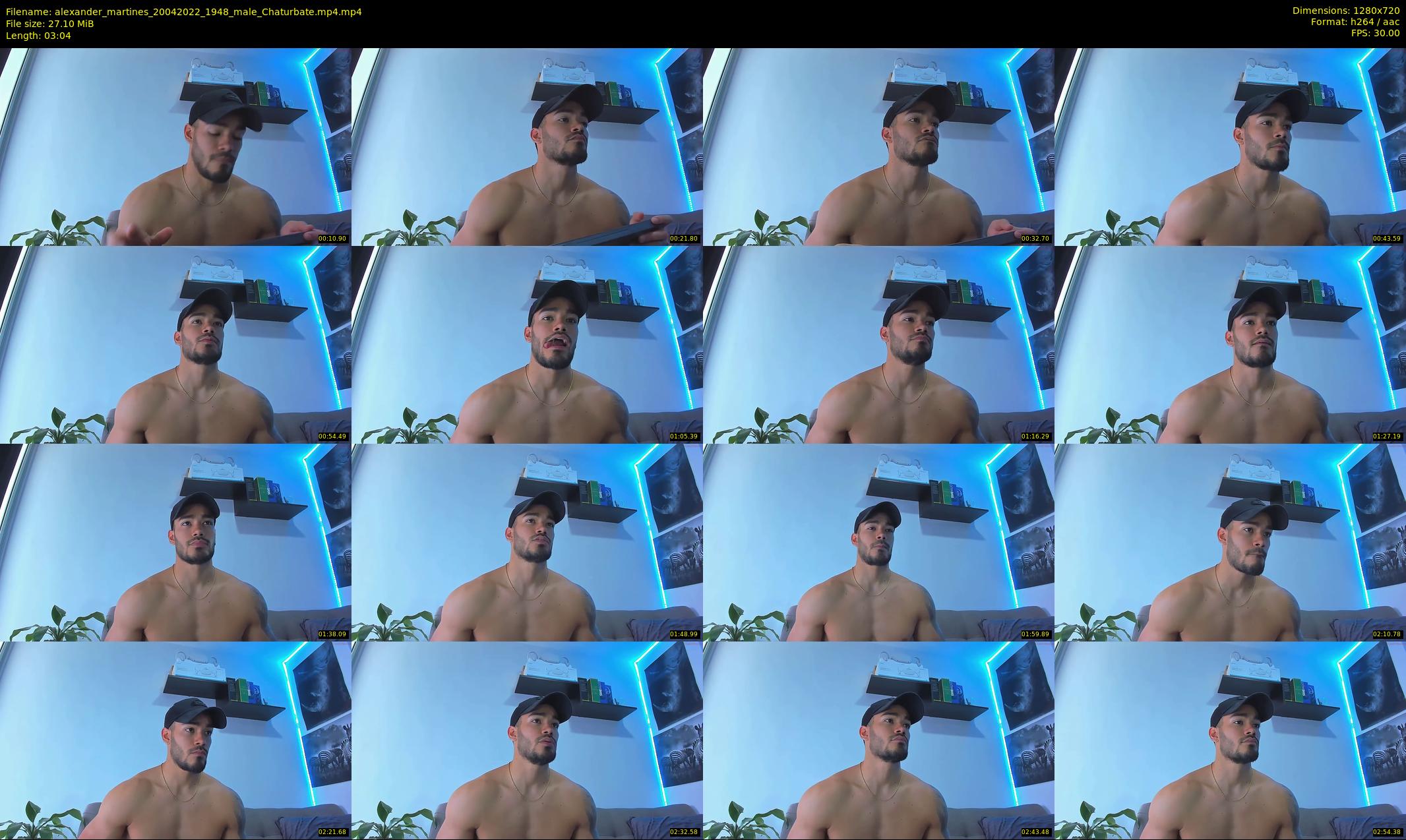 alexander_martines — 4 minute Chaturbate male cam show recording, 720p, Apr 20, 2022