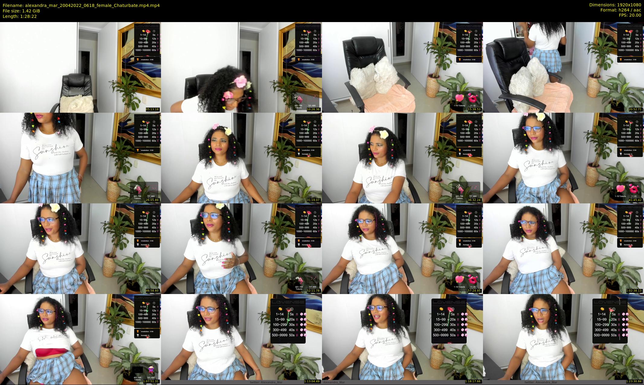 alexandra_mar — 89 minute Chaturbate female cam show recording, 1080p, Apr 20, 2022