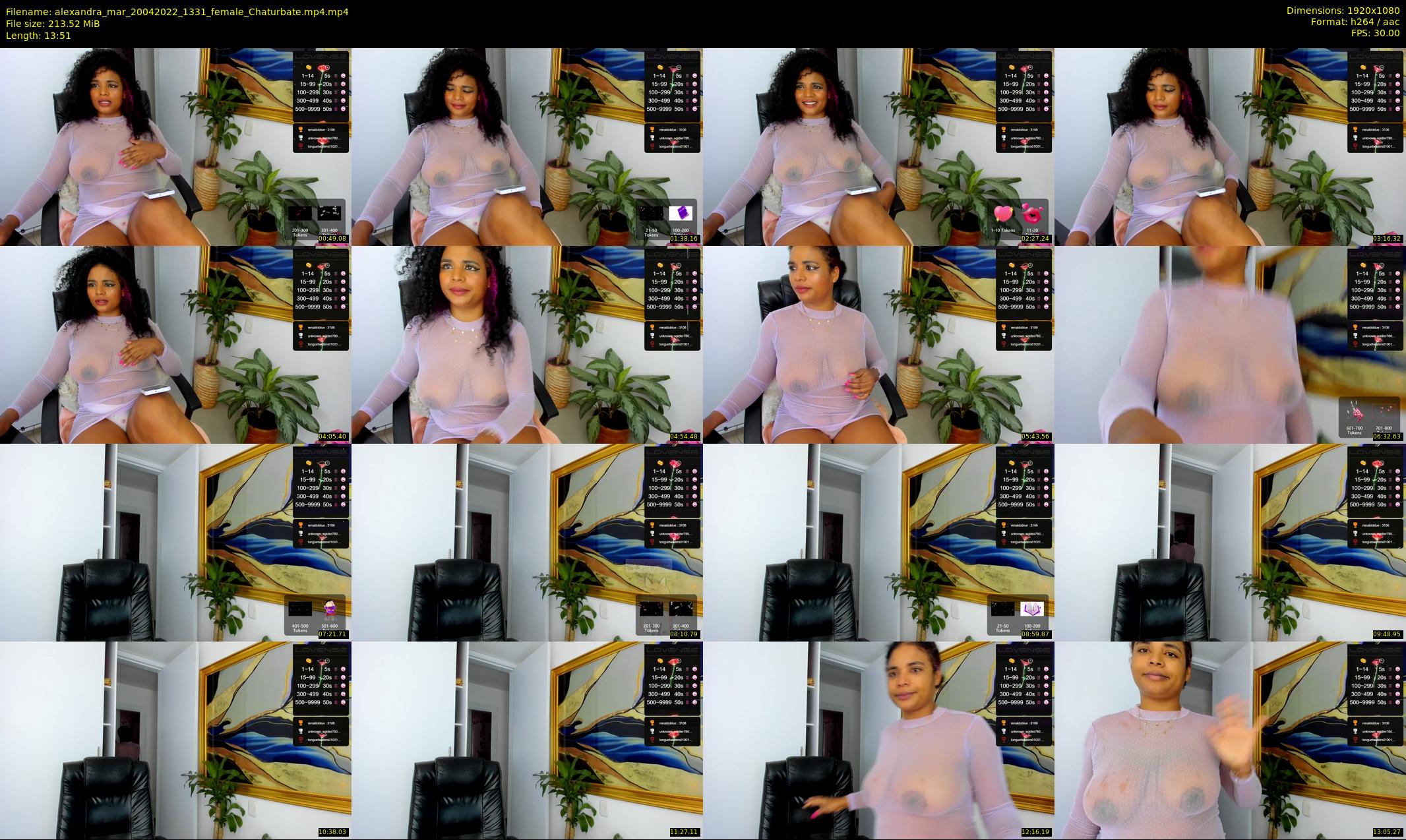alexandra_mar — 14 minute Chaturbate female cam show recording, 1080p, Apr 20, 2022