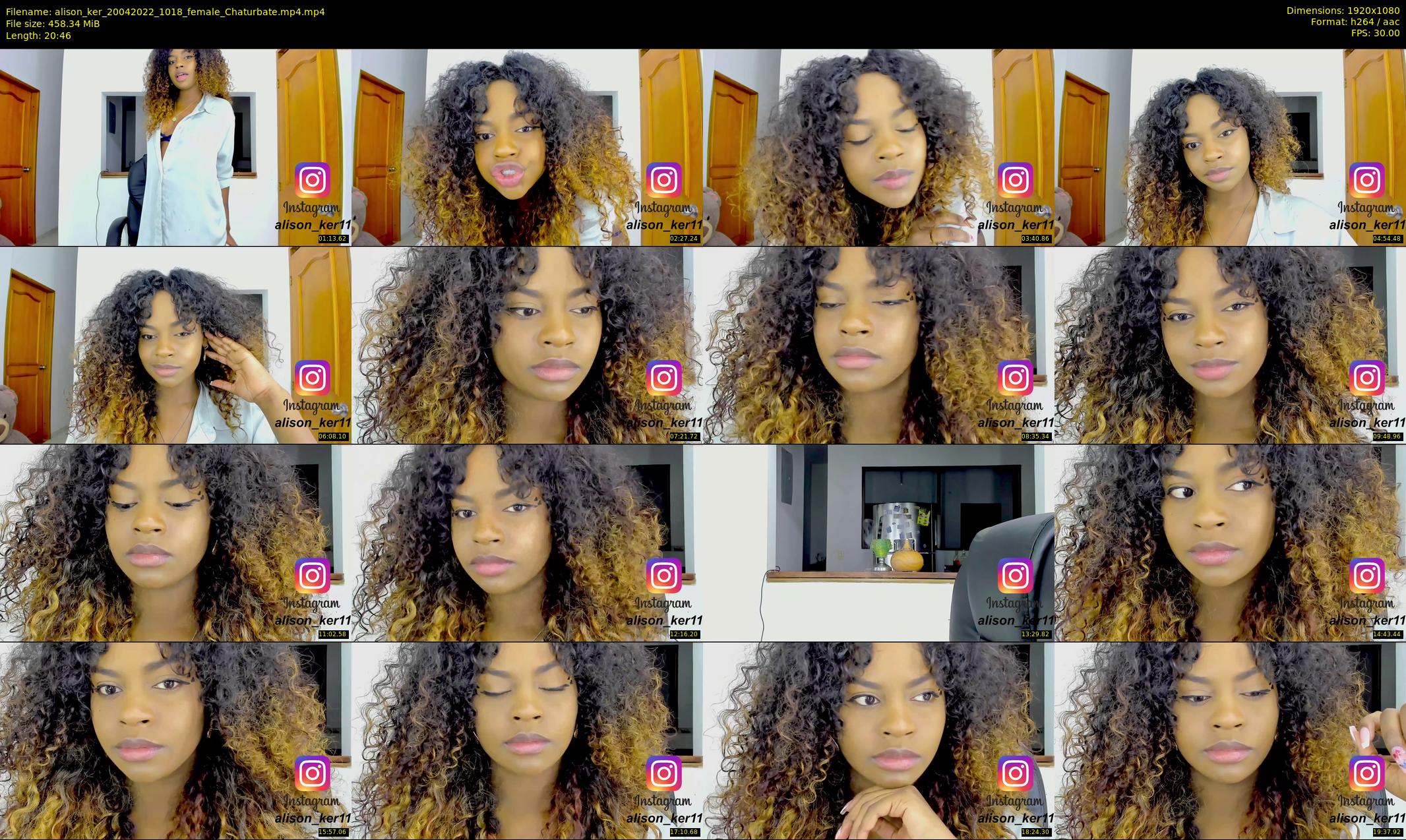 alison_ker — 21 minute Chaturbate female cam show recording, 1080p, Apr 20, 2022