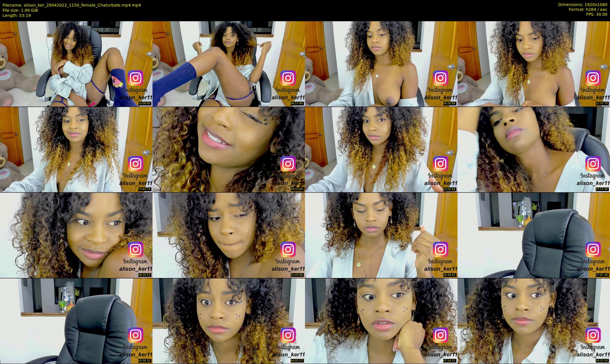 alison_ker — 54 minute Chaturbate female cam show recording, 1080p, Apr 20, 2022