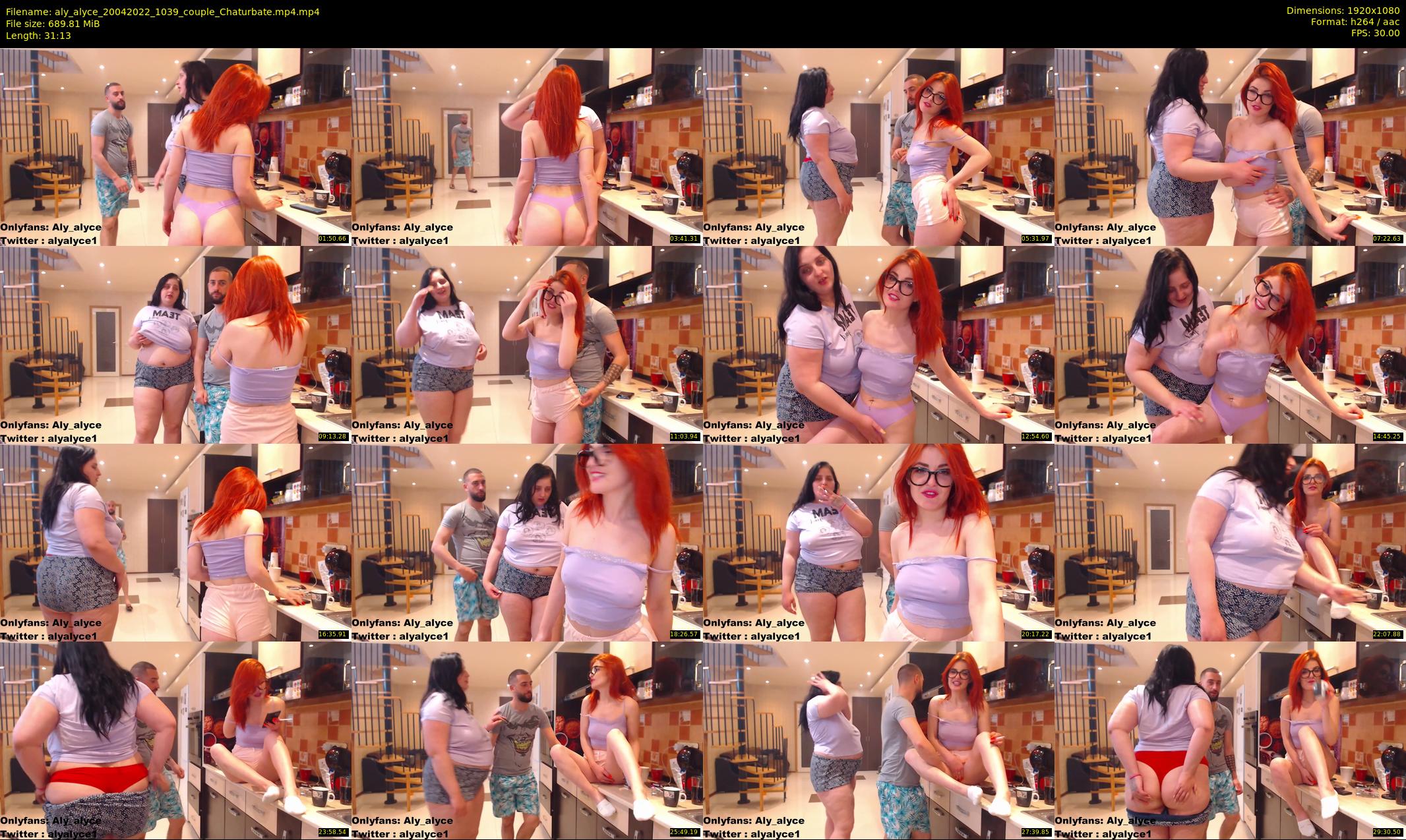 aly_alyce — 32 minute Chaturbate female cam show recording, 1080p, Apr 20, 2022