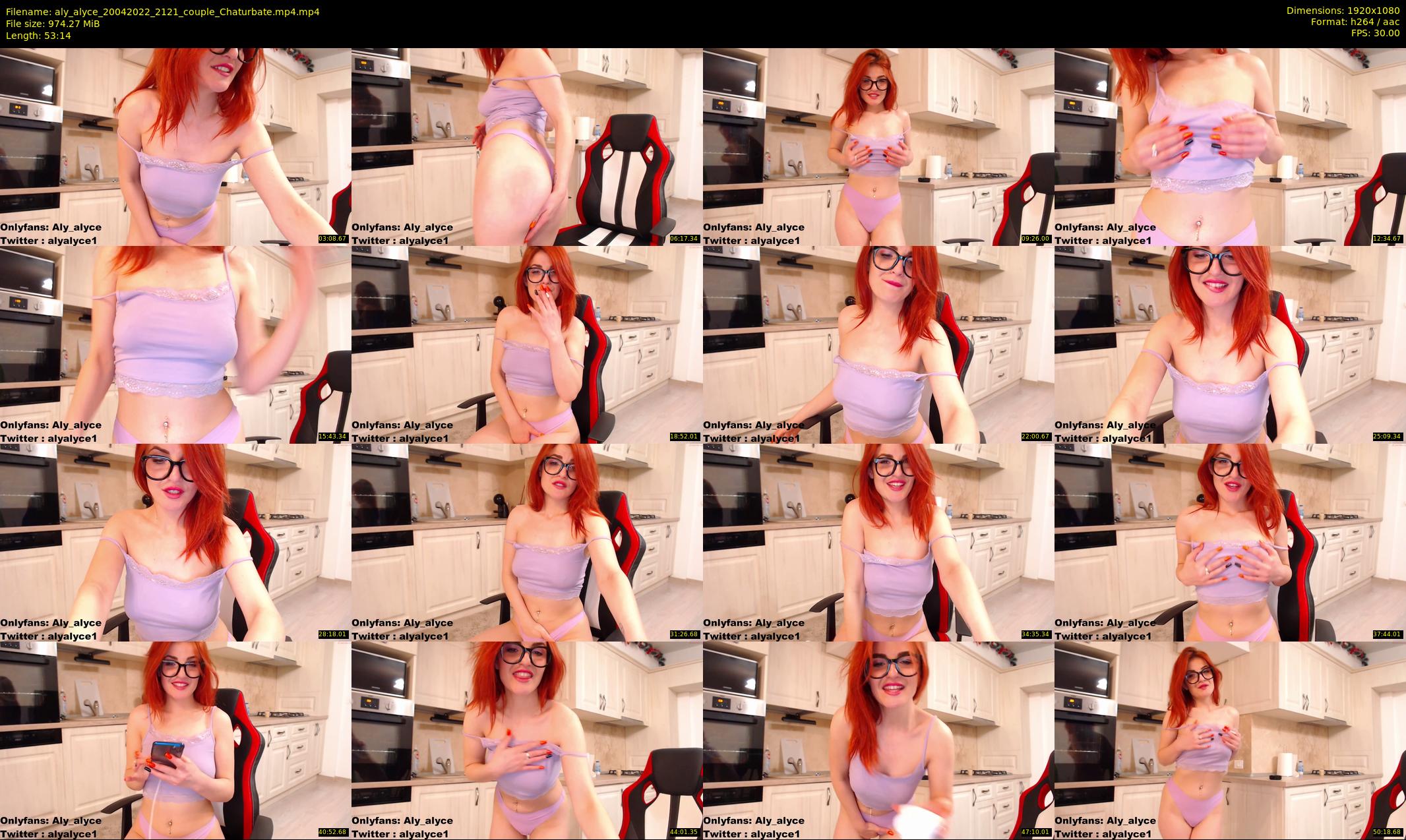 aly_alyce — 54 minute Chaturbate female cam show recording, 1080p, Apr 20, 2022