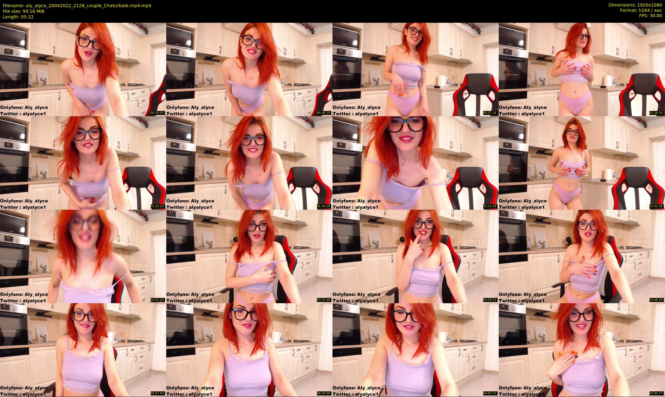 aly_alyce — 6 minute Chaturbate female cam show recording, 1080p, Apr 20, 2022