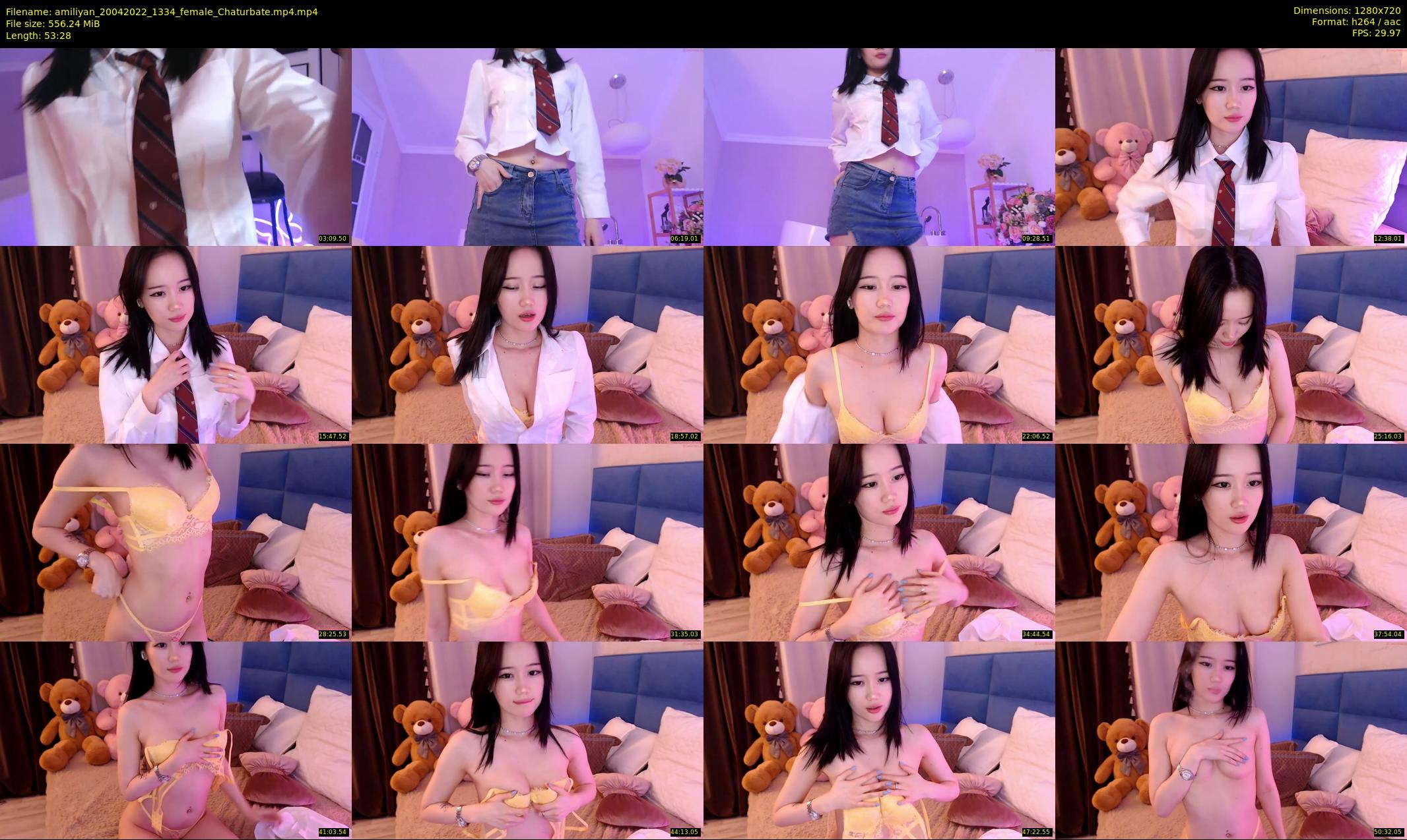 amiliyan — 54 minute Chaturbate female cam show recording, 720p, Apr 20, 2022