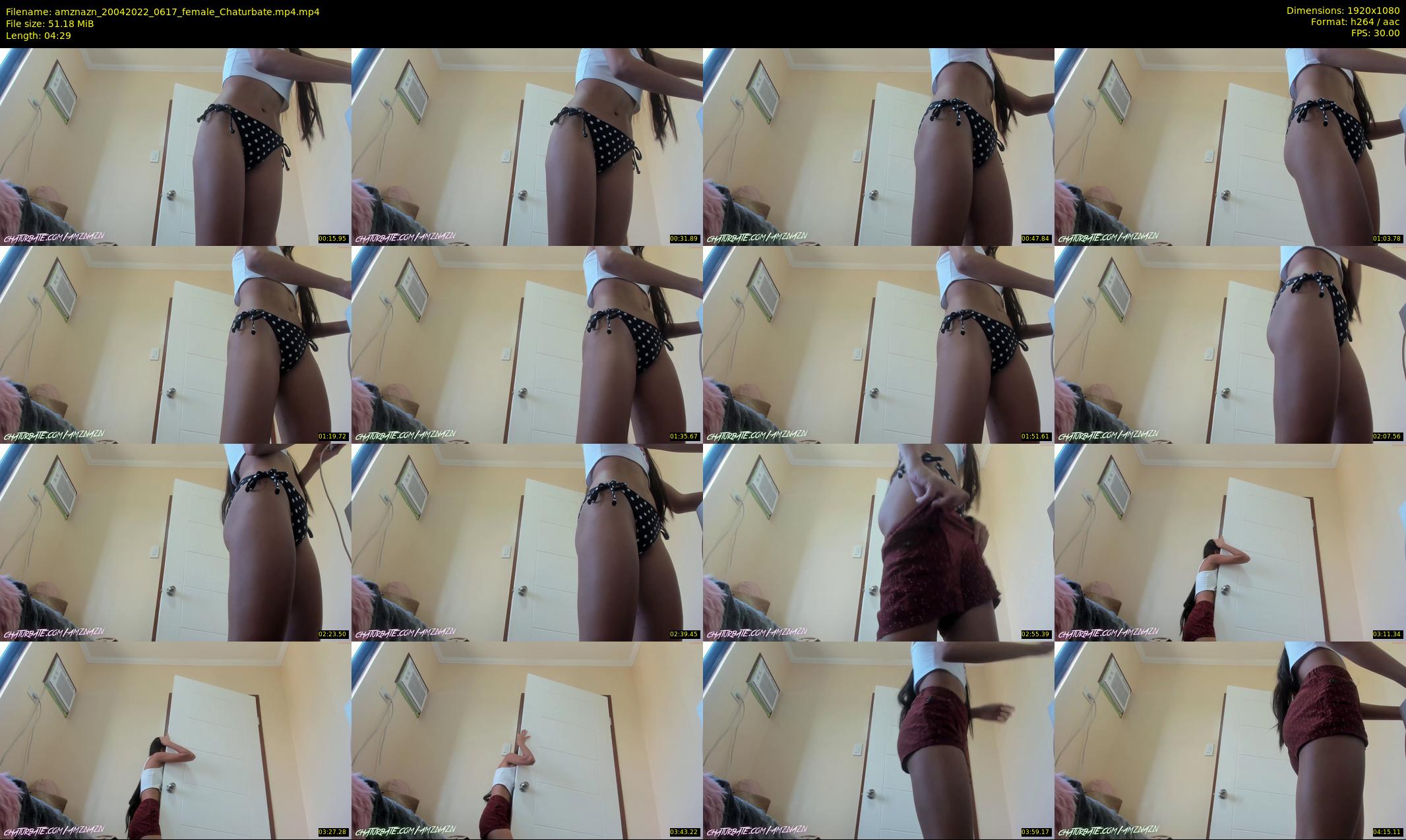 amznazn — 5 minute Chaturbate female cam show recording, 1080p, Apr 20, 2022