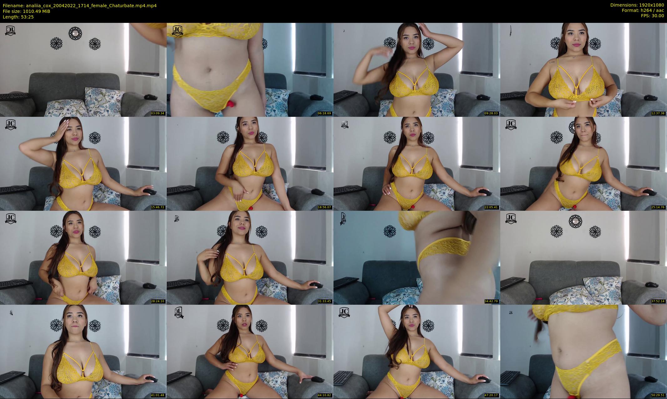 analiia_cox — 54 minute Chaturbate female cam show recording, 1080p, Apr 20, 2022
