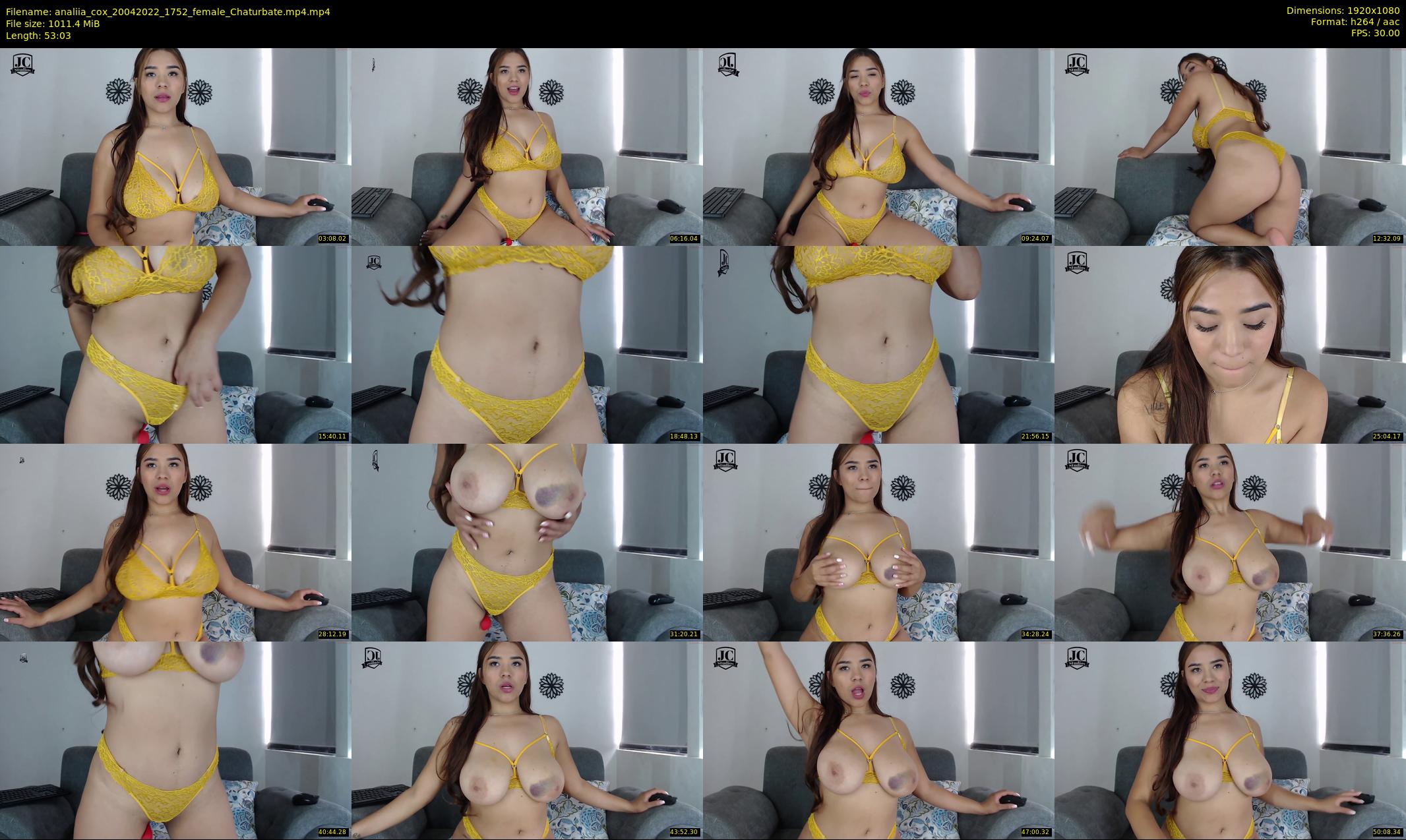 analiia_cox — 54 minute Chaturbate female cam show recording, 1080p, Apr 20, 2022