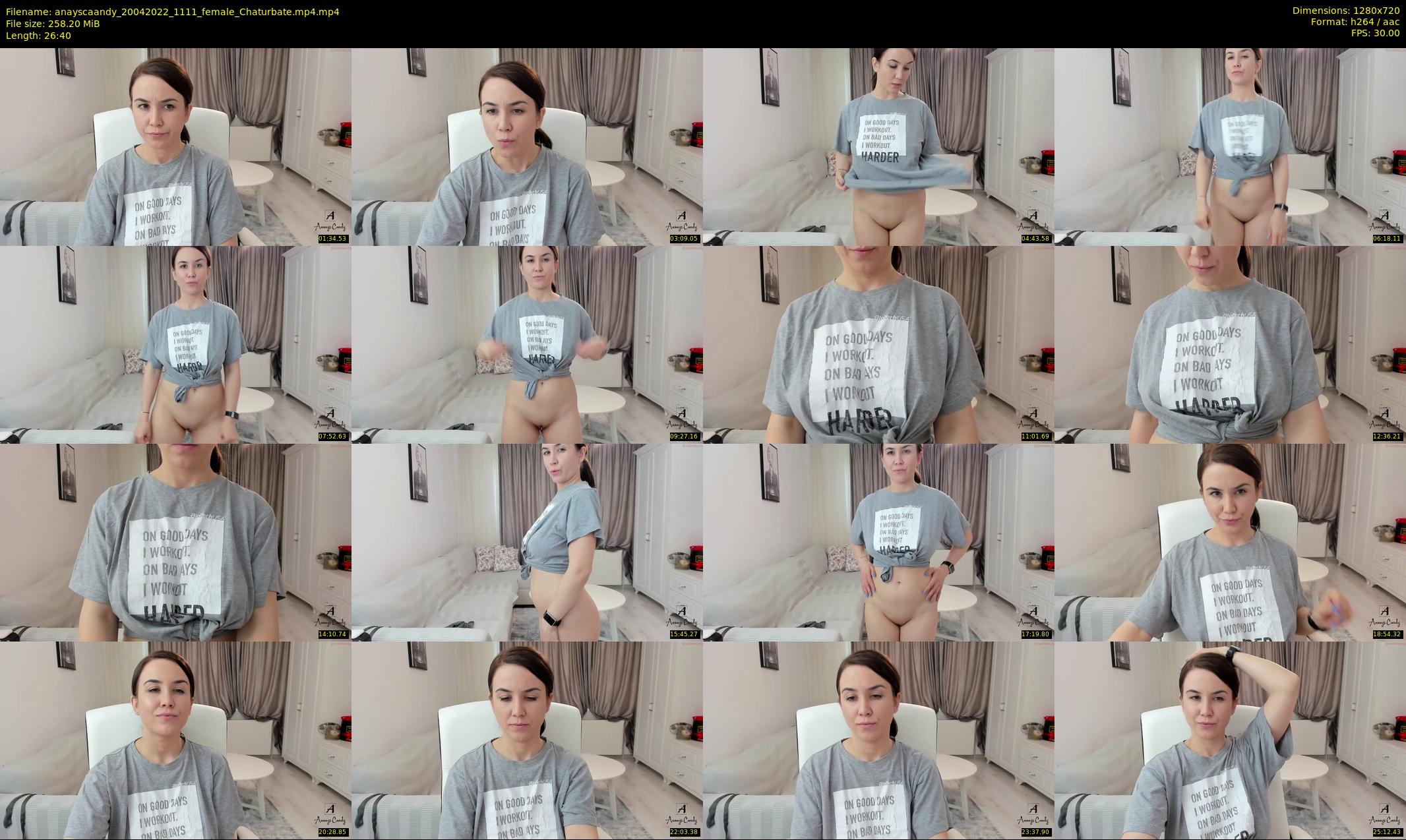 anayscaandy — 27 minute Chaturbate female cam show recording, 720p, Apr 20, 2022