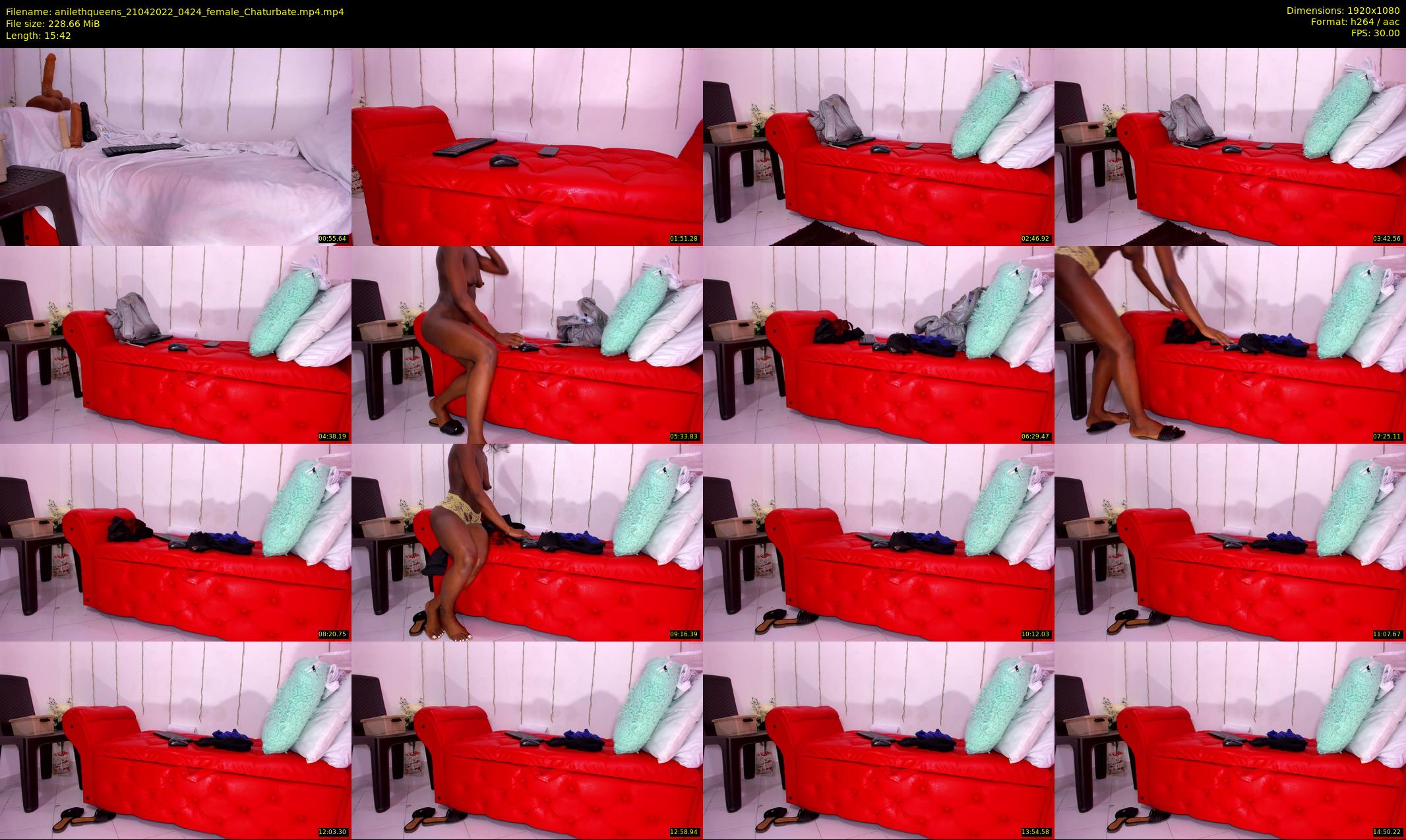 anilethqueens — 16 minute Chaturbate female cam show recording, 1080p, Apr 21, 2022