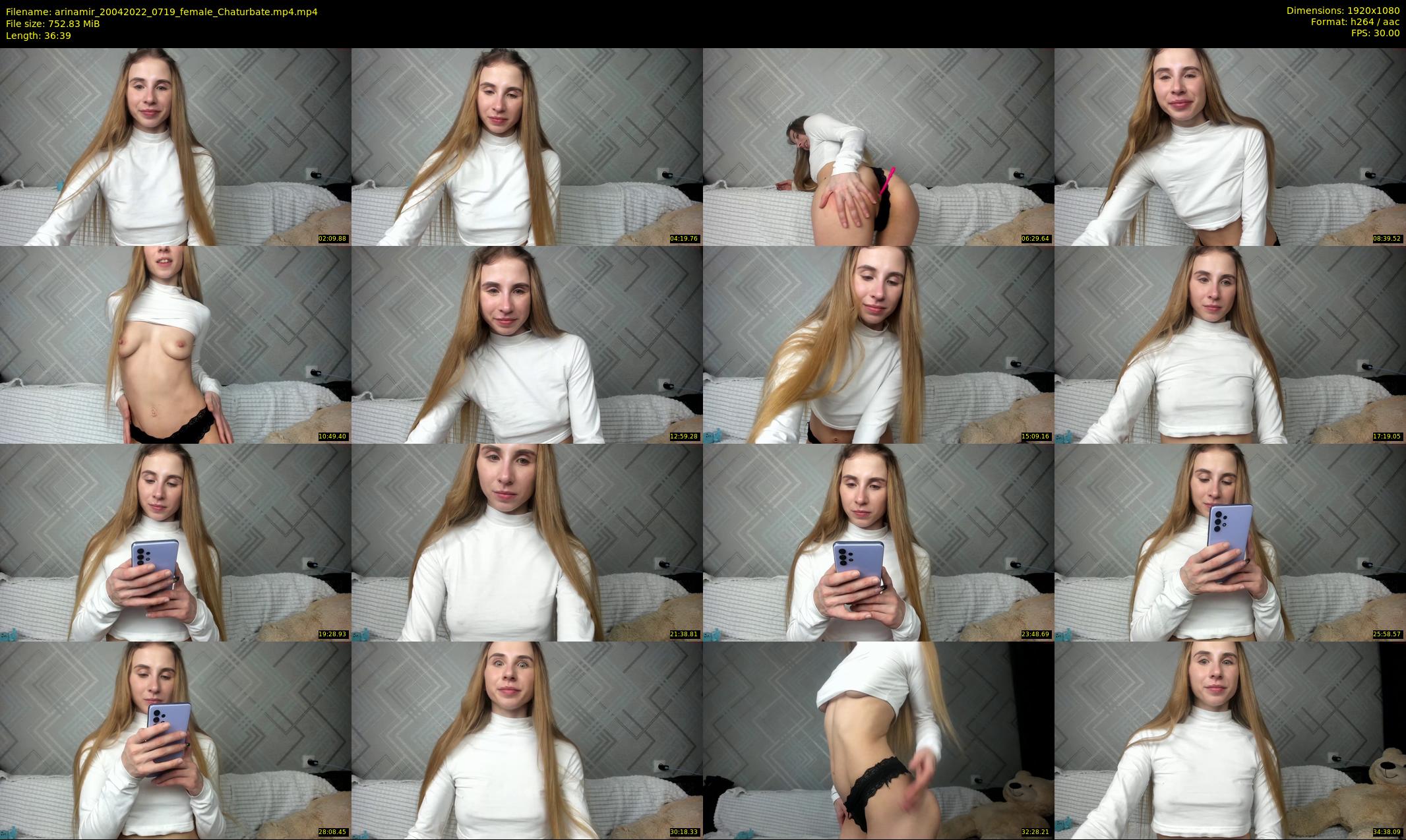 arinamir — 37 minute Chaturbate female cam show recording, 1080p, Apr 20, 2022