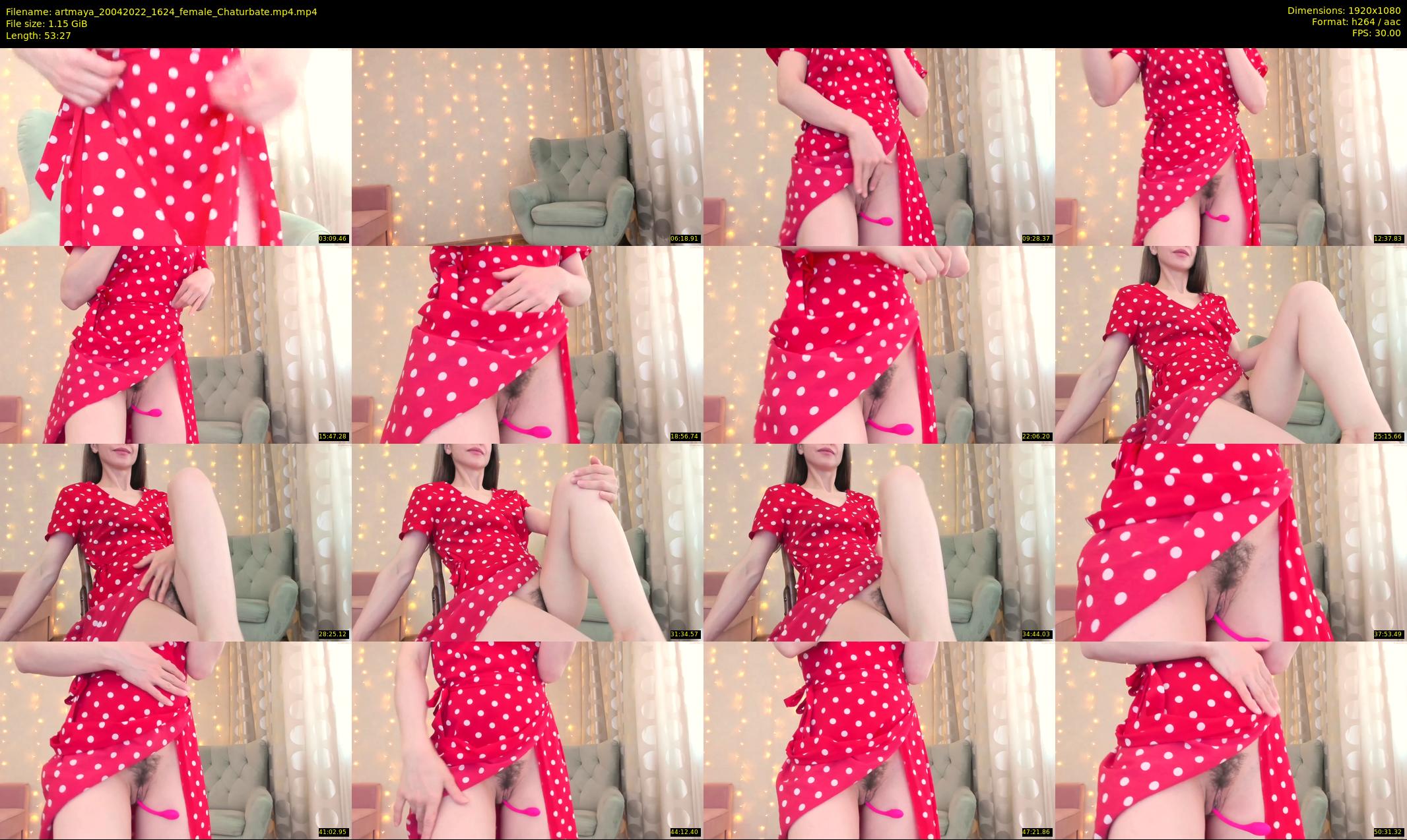 artmaya — 54 minute Chaturbate female cam show recording, 1080p, Apr 20, 2022