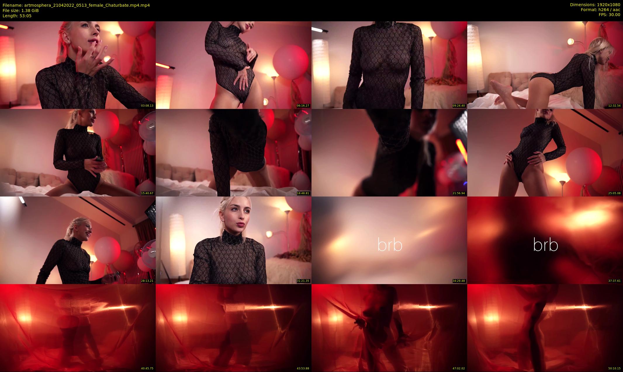 artmosphera — 54 minute Chaturbate female cam show recording, 1080p, Apr 21, 2022