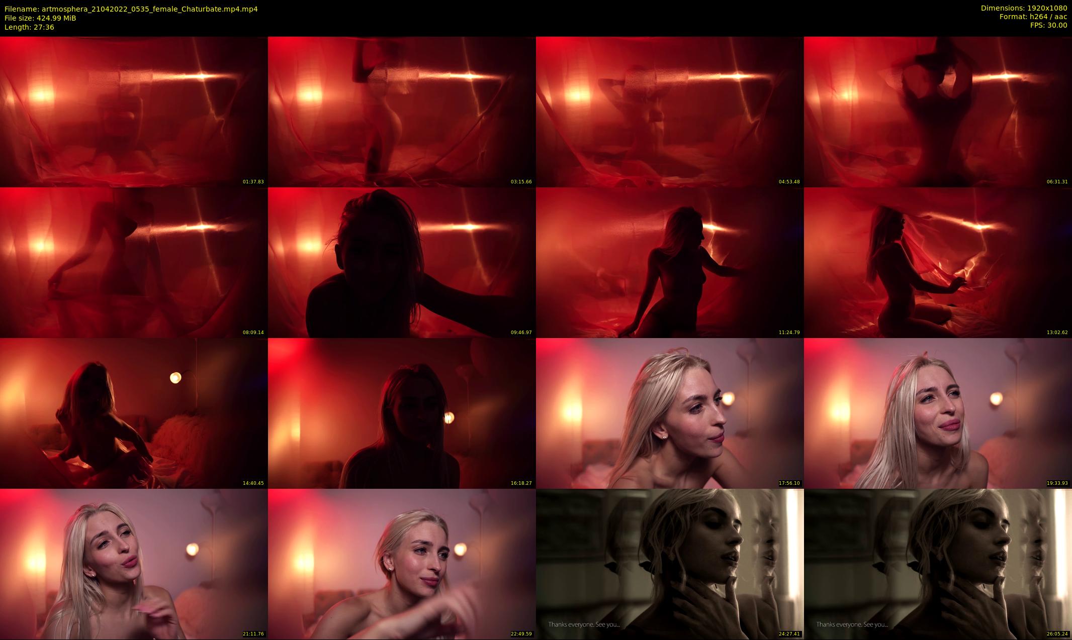 artmosphera — 28 minute Chaturbate female cam show recording, 1080p, Apr 21, 2022