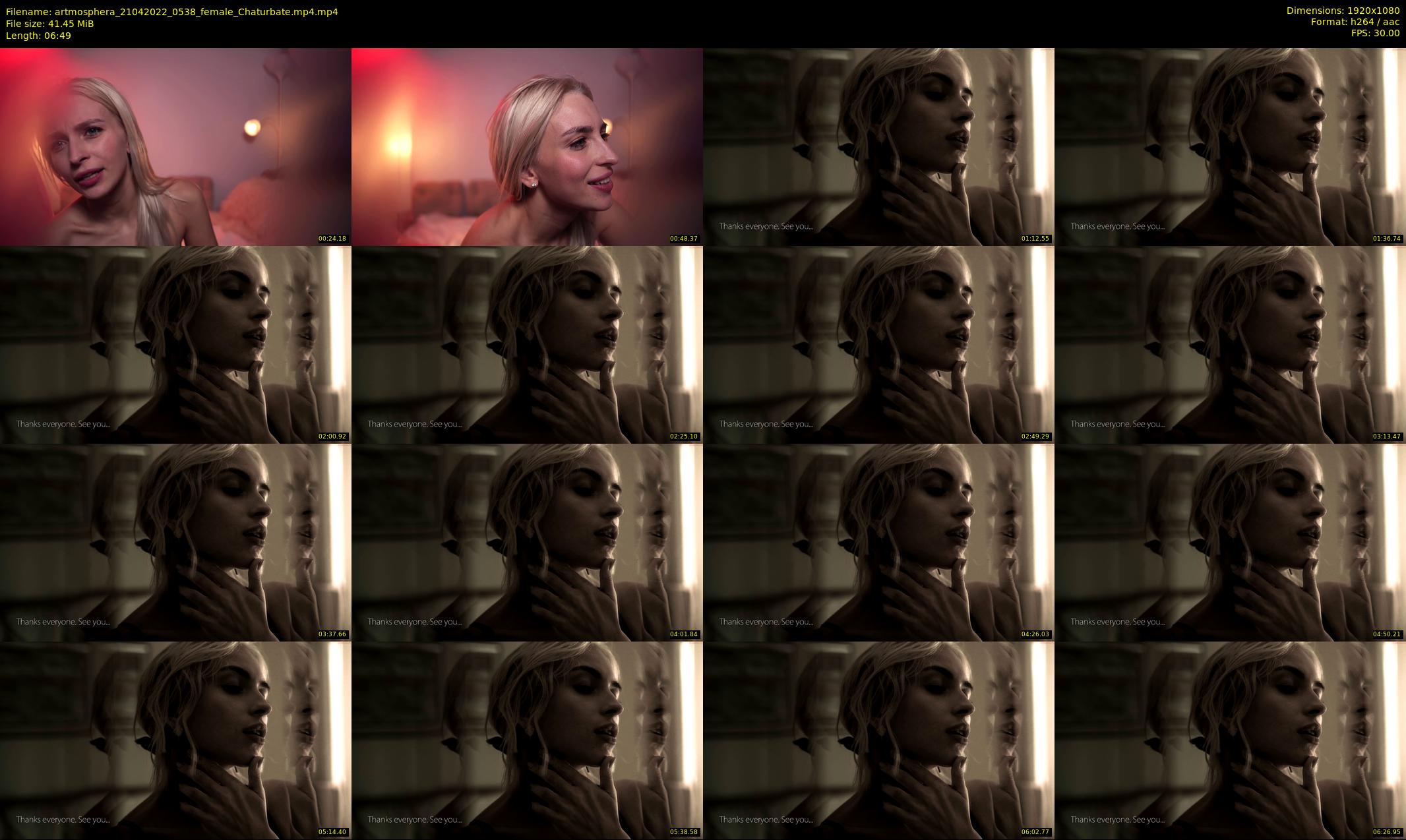 artmosphera — 7 minute Chaturbate female cam show recording, 1080p, Apr 21, 2022