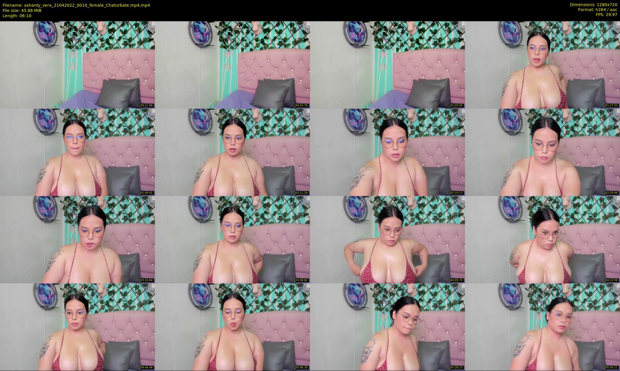ashanty_vera — 7 minute Chaturbate couple cam show recording, 720p, Apr 21, 2022