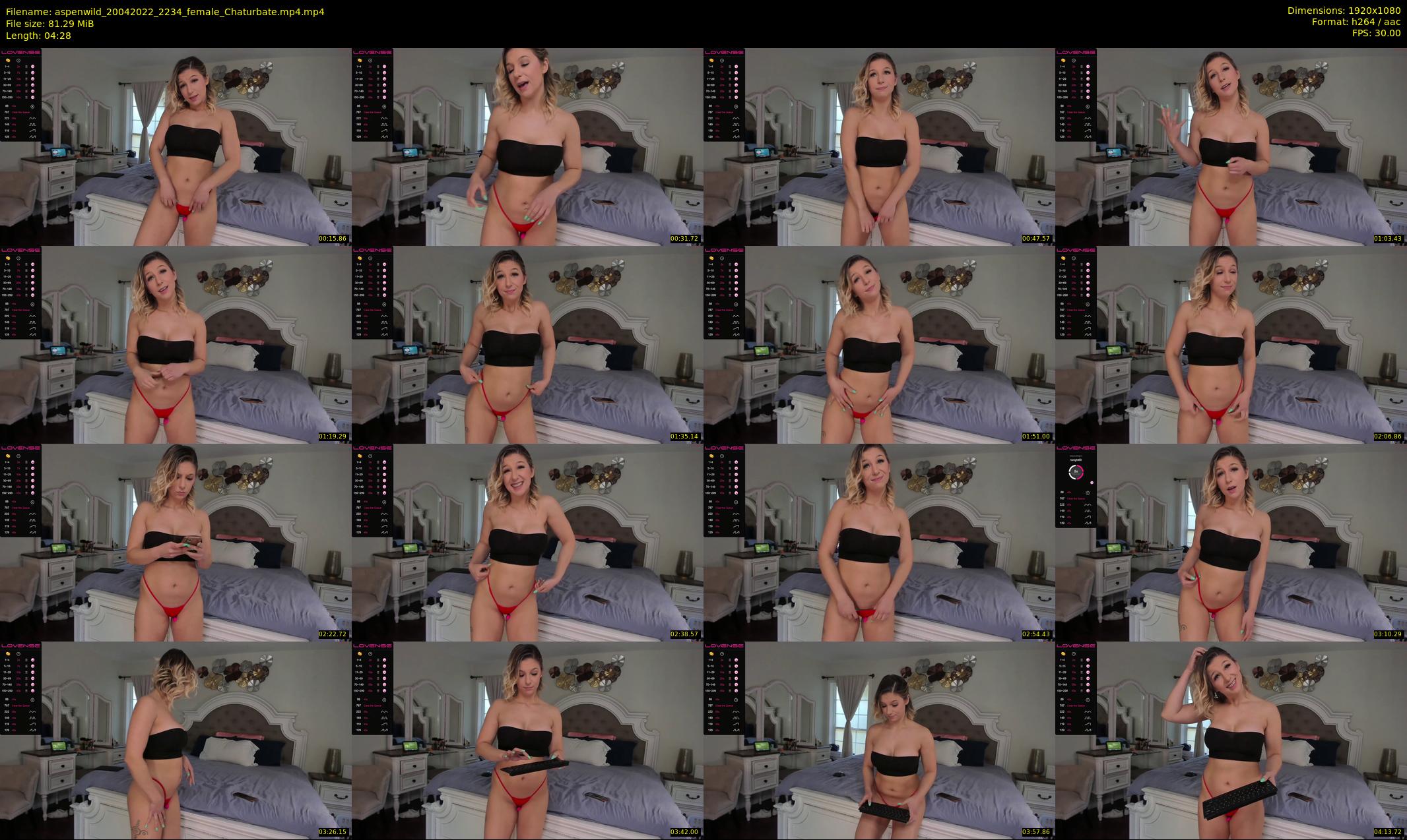 aspenwild — 5 minute Chaturbate female cam show recording, 1080p, Apr 20, 2022