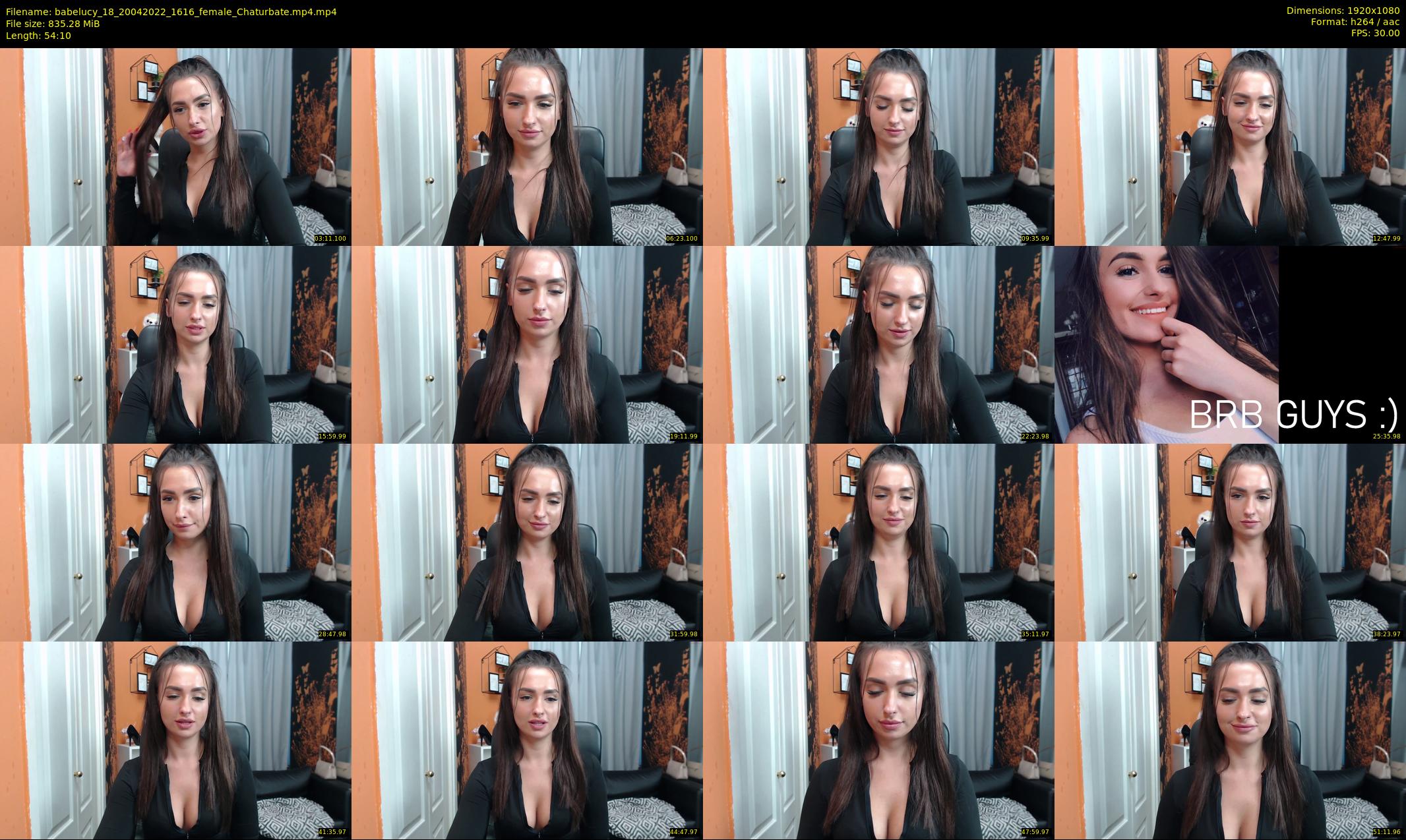 babelucy_18 — 55 minute Chaturbate female cam show recording, 1080p, Apr 20, 2022