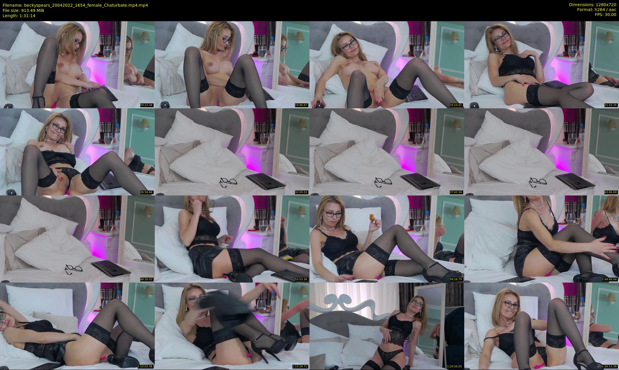 beckyspears — 92 minute Chaturbate female cam show recording, 720p, Apr 20, 2022
