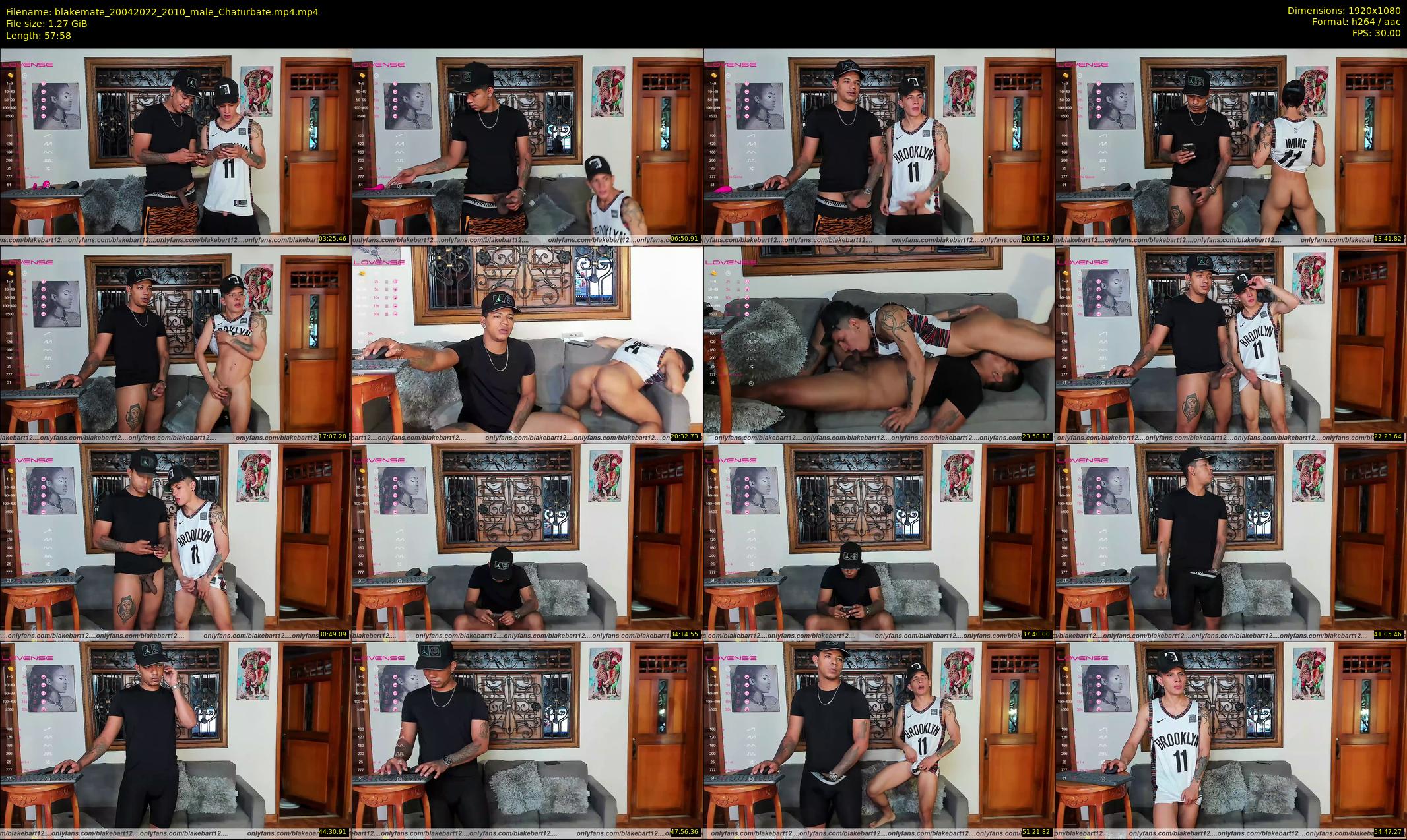 blakemate — 58 minute Chaturbate male cam show recording, 1080p, Apr 20, 2022