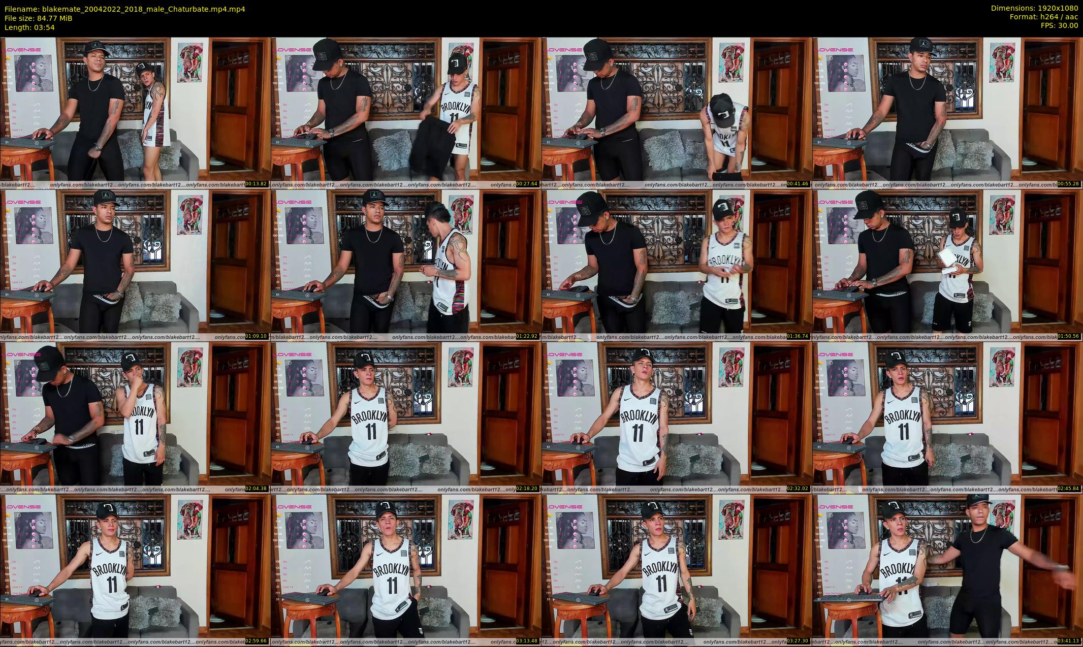 blakemate — 4 minute Chaturbate male cam show recording, 1080p, Apr 20, 2022