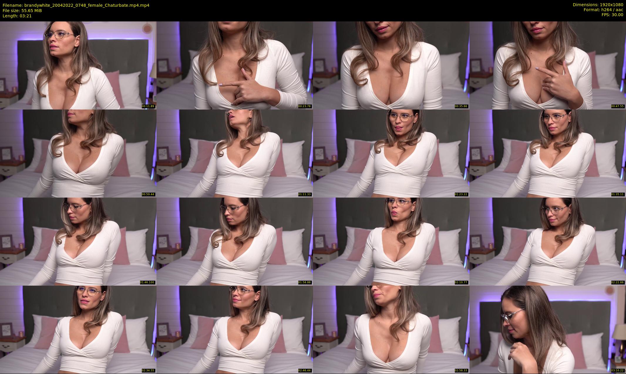 brandywhite — 4 minute Chaturbate female cam show recording, 1080p, Apr 20, 2022