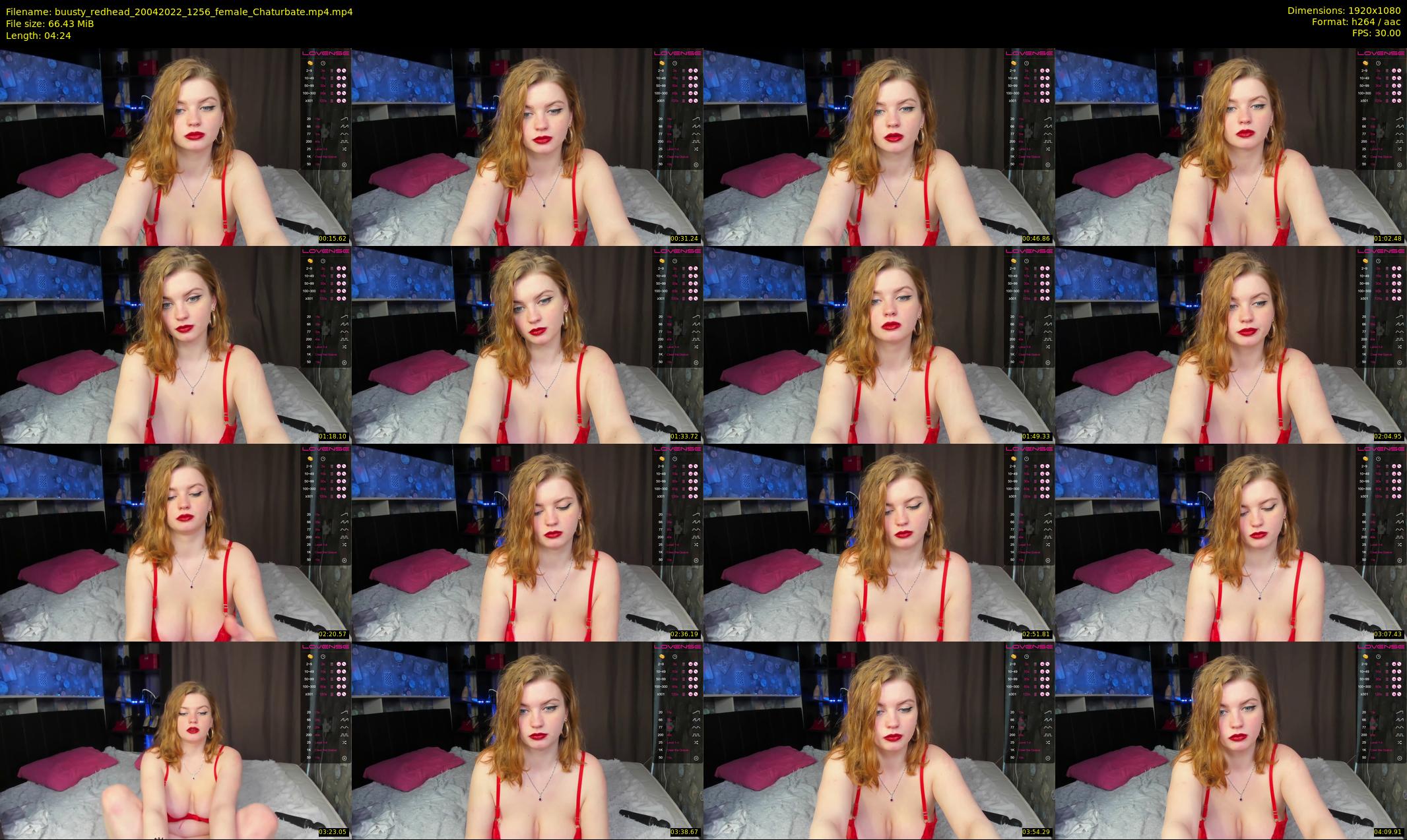 buusty_redhead — 5 minute Chaturbate female cam show recording, 1080p, Apr 20, 2022