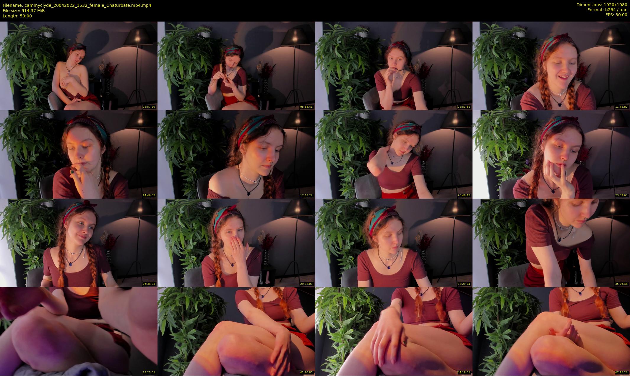 cammyclyde — 50 minute Chaturbate female cam show recording, 1080p, Apr 20, 2022