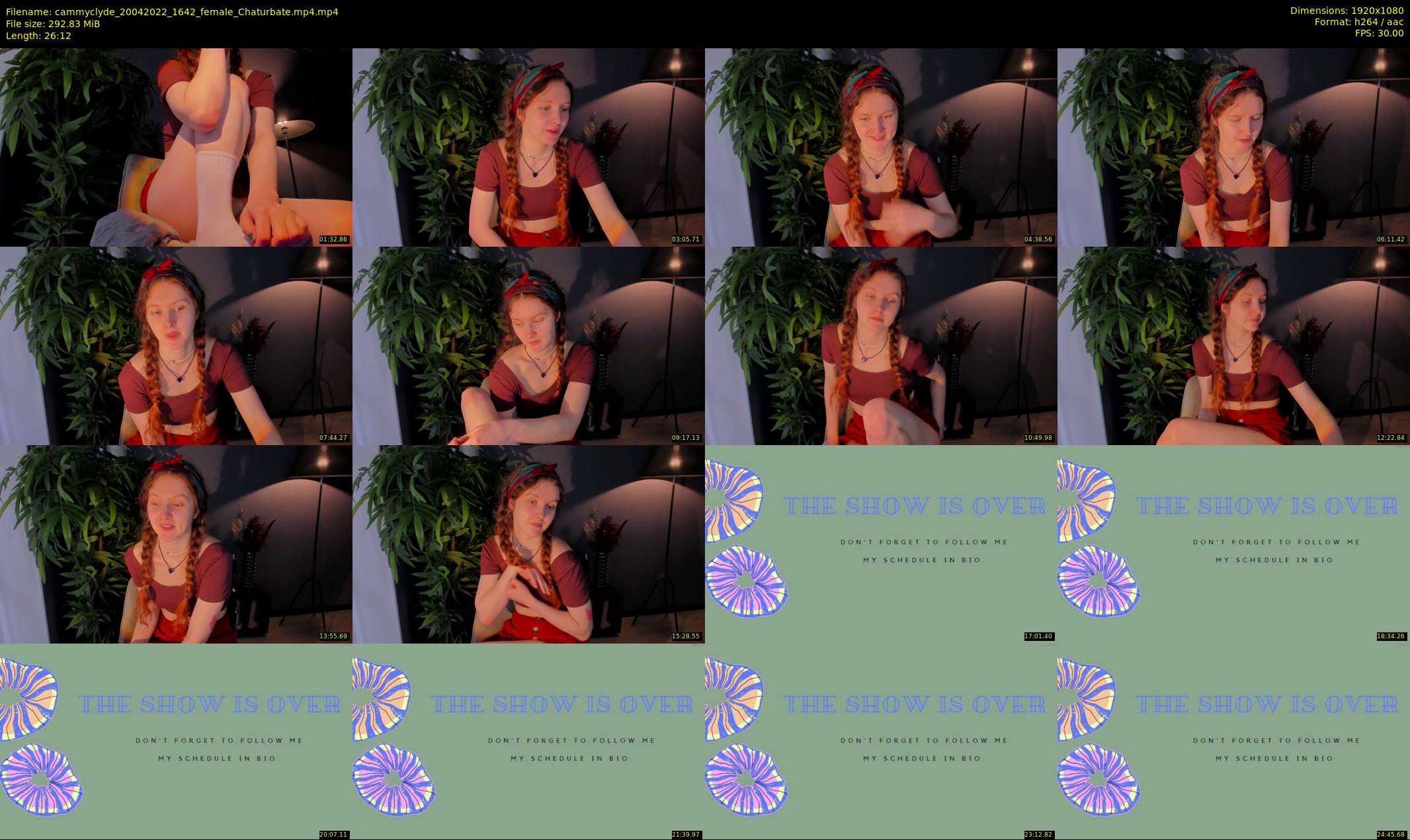 cammyclyde — 27 minute Chaturbate female cam show recording, 1080p, Apr 20, 2022