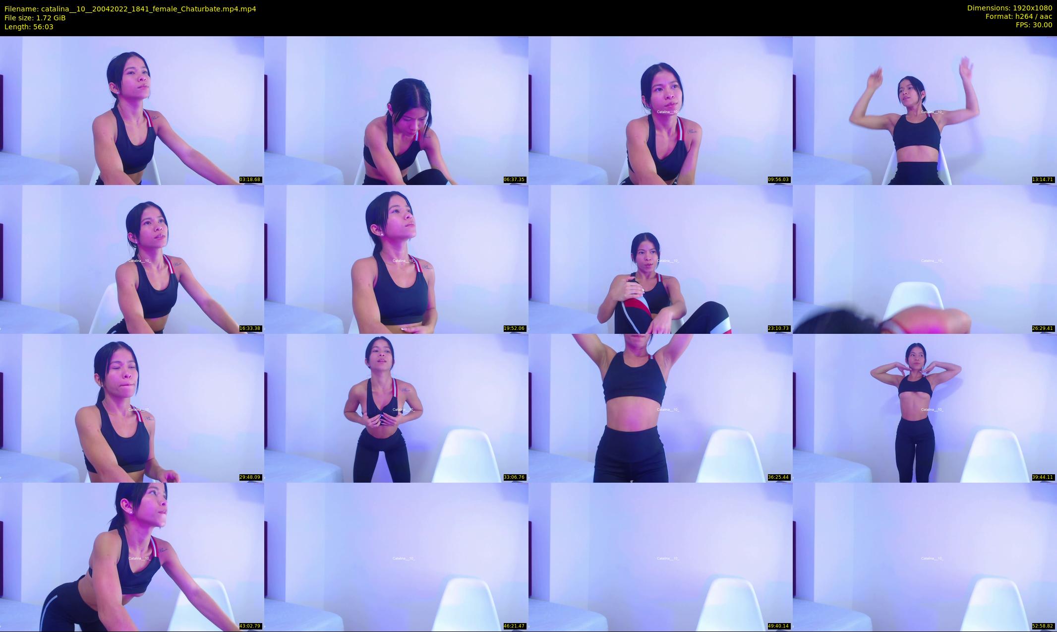 catalina__10_ — 57 minute Chaturbate female cam show recording, 1080p, Apr 20, 2022
