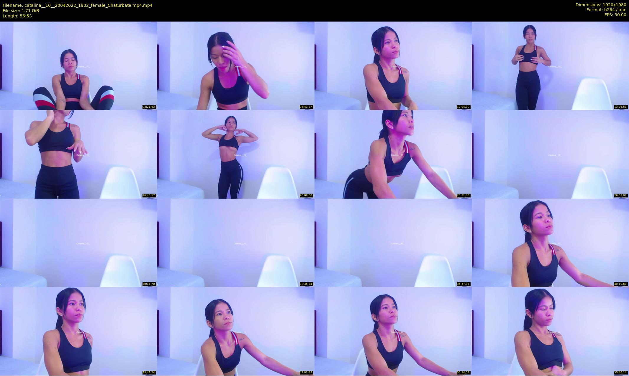 catalina__10_ — 57 minute Chaturbate female cam show recording, 1080p, Apr 20, 2022