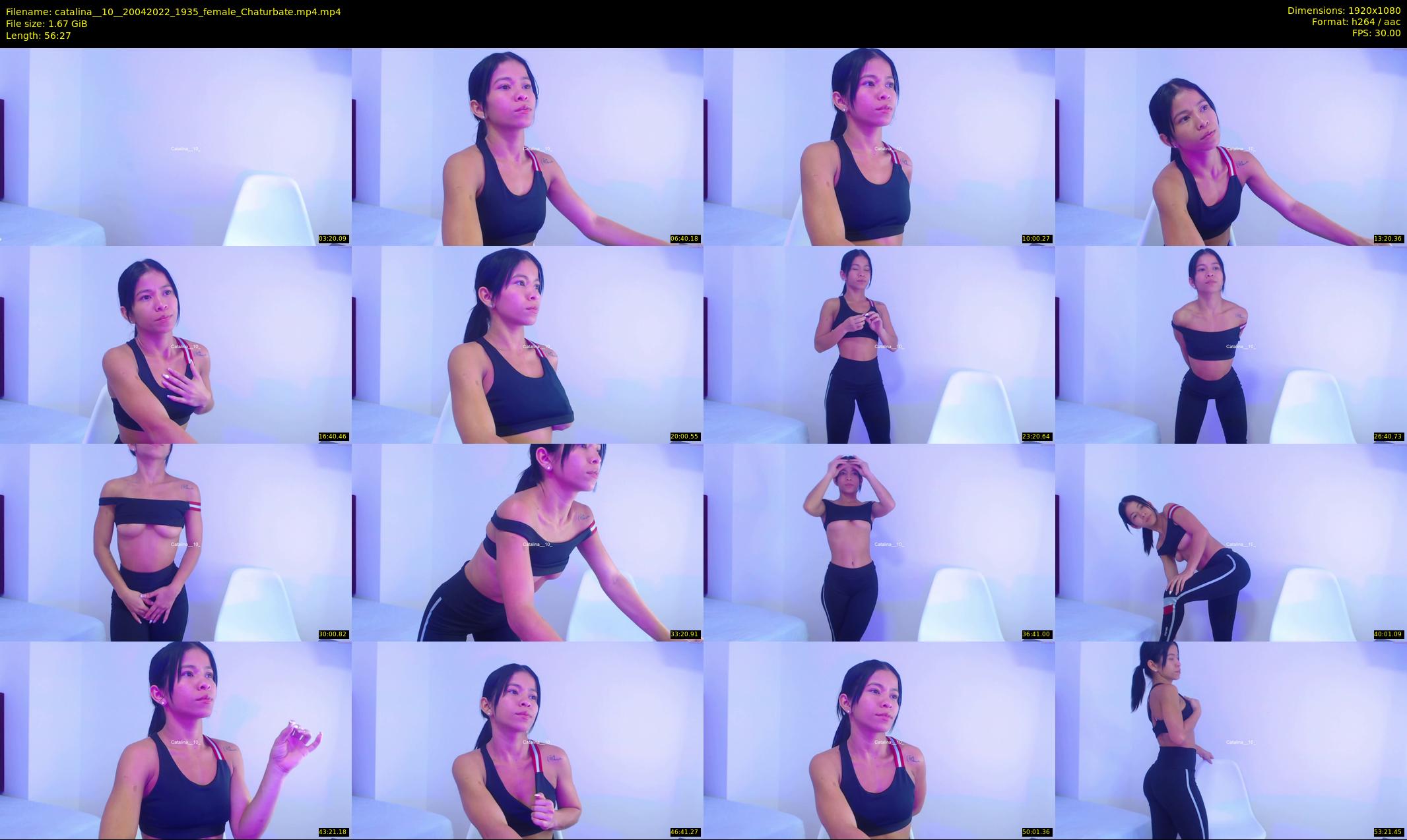 catalina__10_ — 57 minute Chaturbate female cam show recording, 1080p, Apr 20, 2022