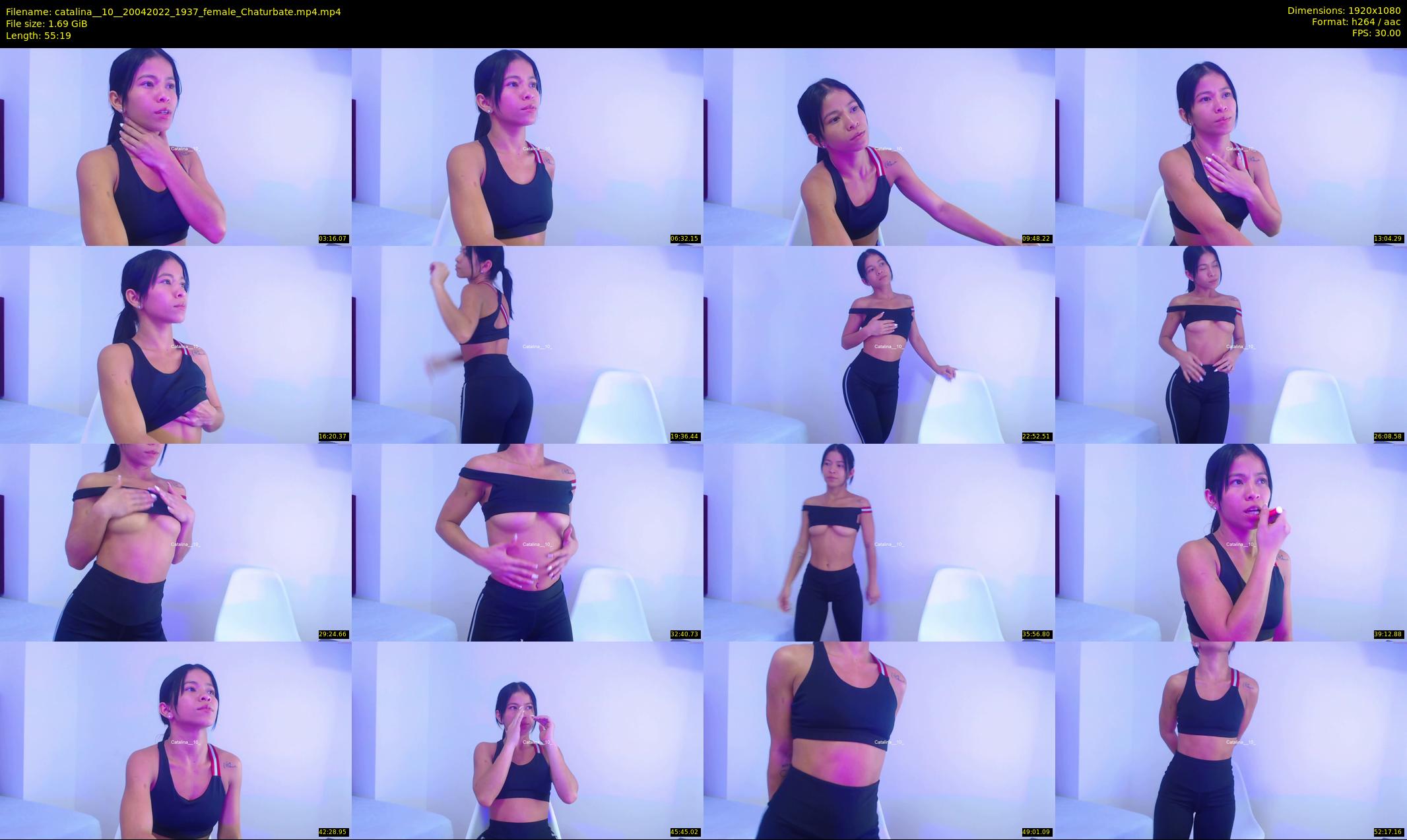 catalina__10_ — 56 minute Chaturbate female cam show recording, 1080p, Apr 20, 2022
