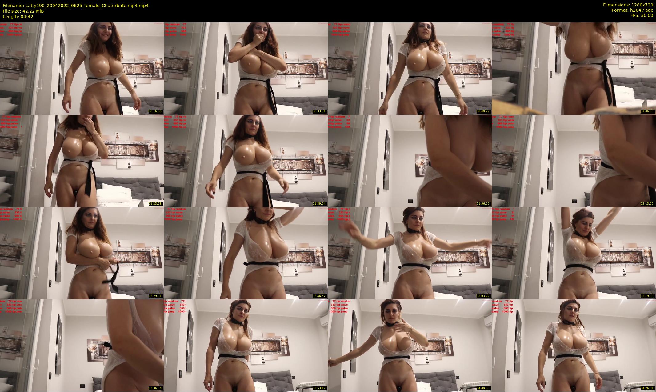 catty190 — 5 minute Chaturbate female cam show recording, 720p, Apr 20, 2022
