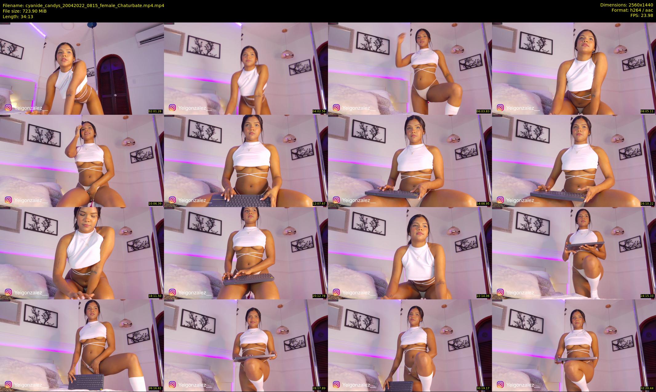 cyanide_candys — 35 minute Chaturbate female cam show recording, 1080p, Apr 20, 2022