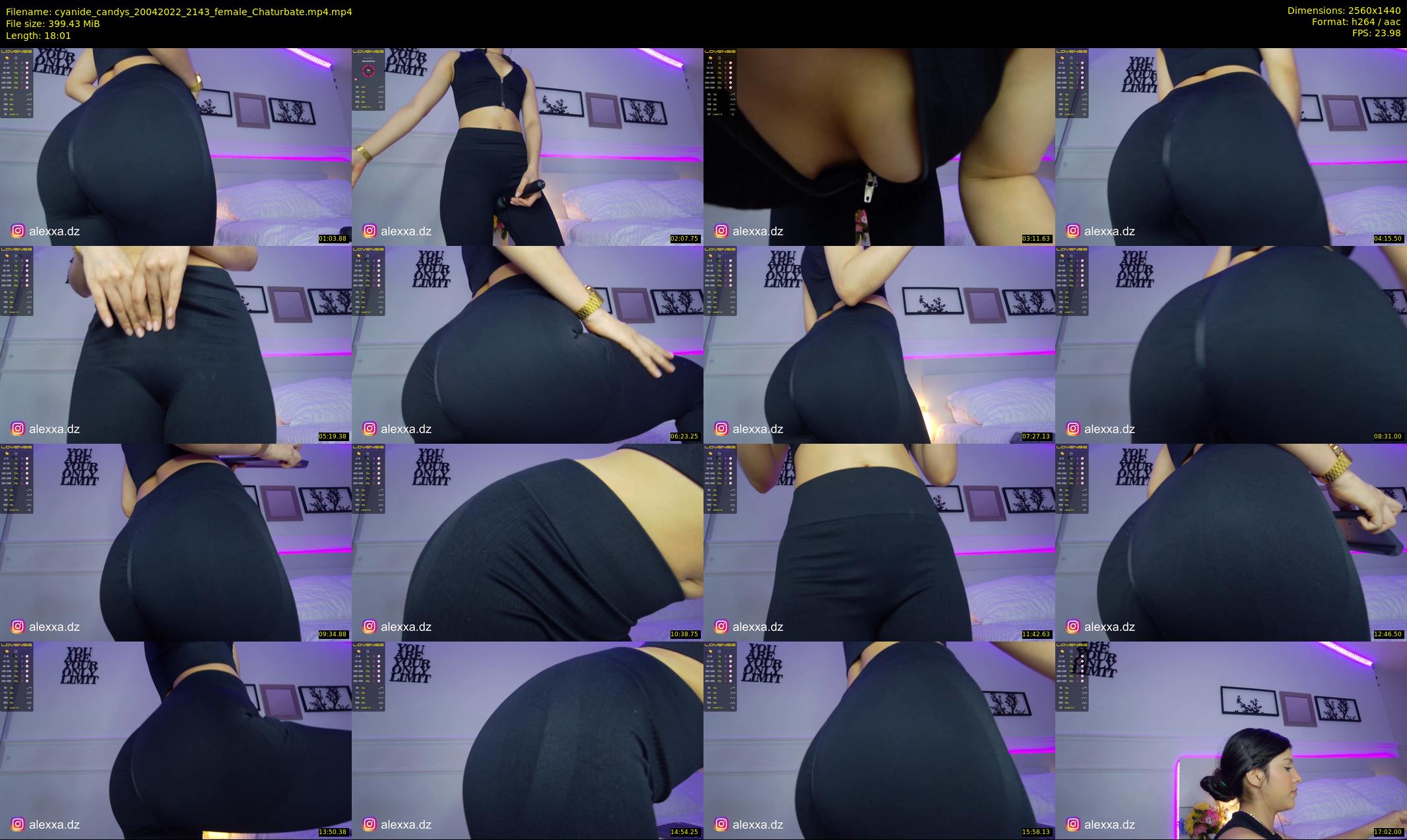 cyanide_candys — 19 minute Chaturbate female cam show recording, 1080p, Apr 20, 2022
