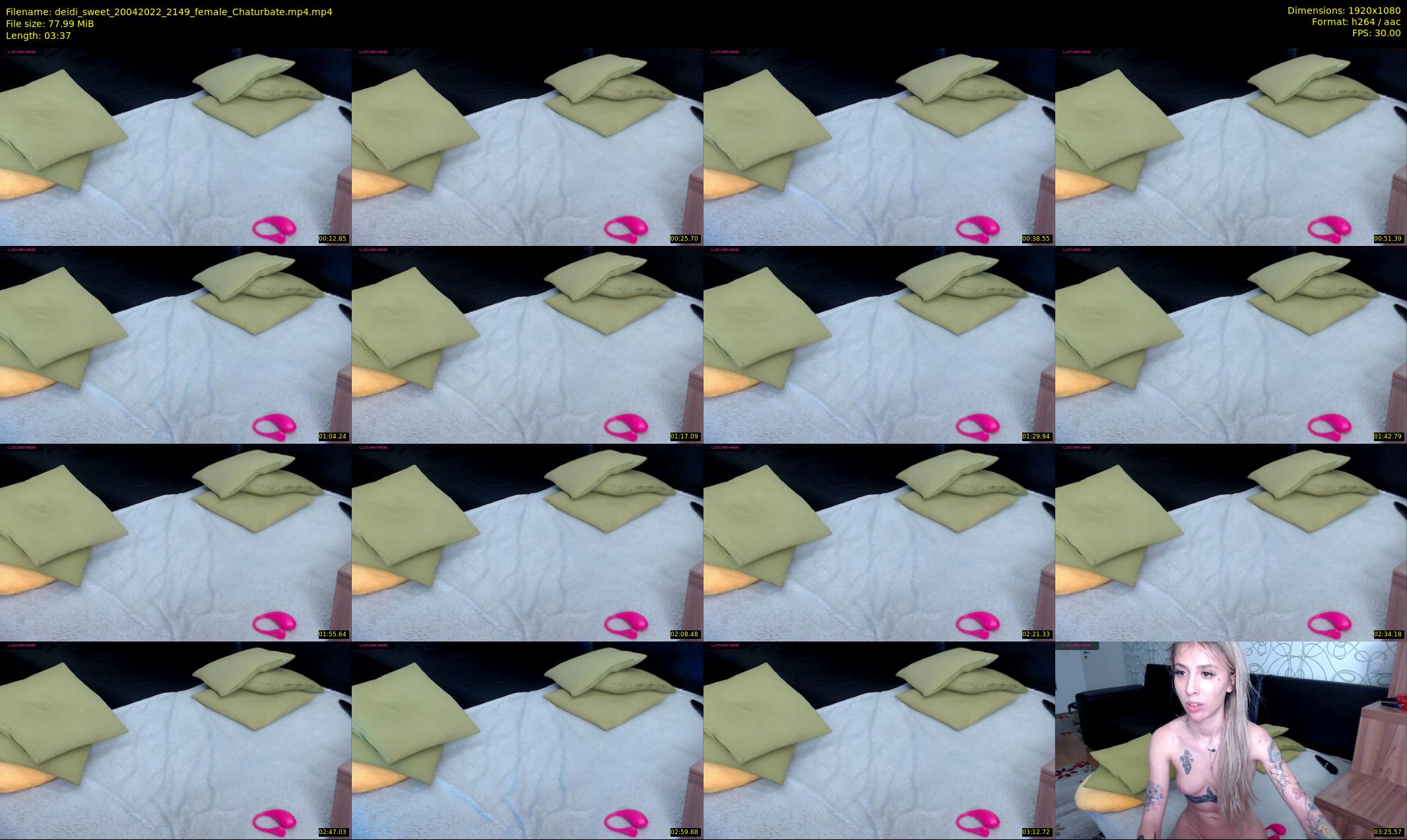 deidi_sweet — 4 minute Chaturbate female cam show recording, 1080p, Apr 20, 2022