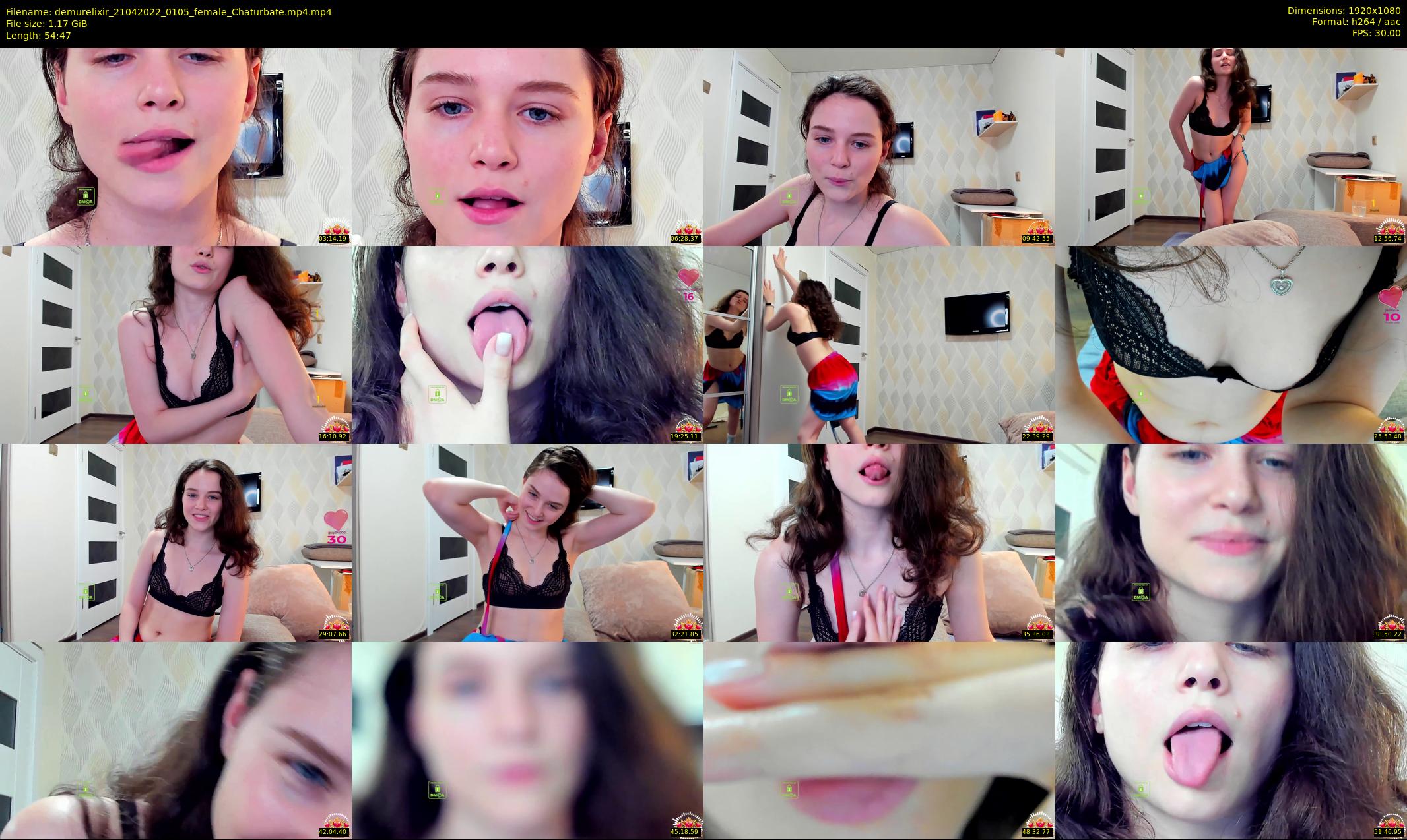 demurelixir — 55 minute Chaturbate female cam show recording, 1080p, Apr 21, 2022