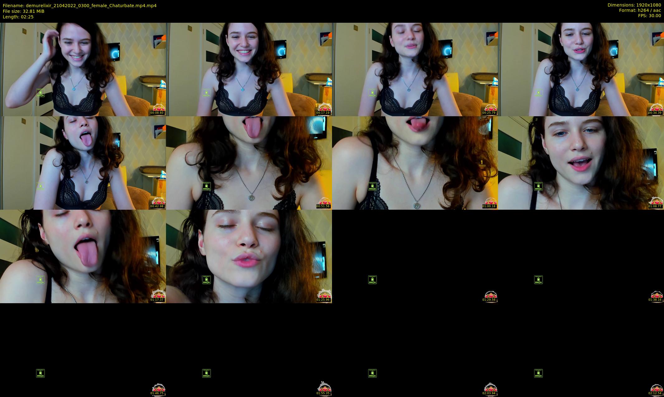 demurelixir — 3 minute Chaturbate female cam show recording, 1080p, Apr 21, 2022