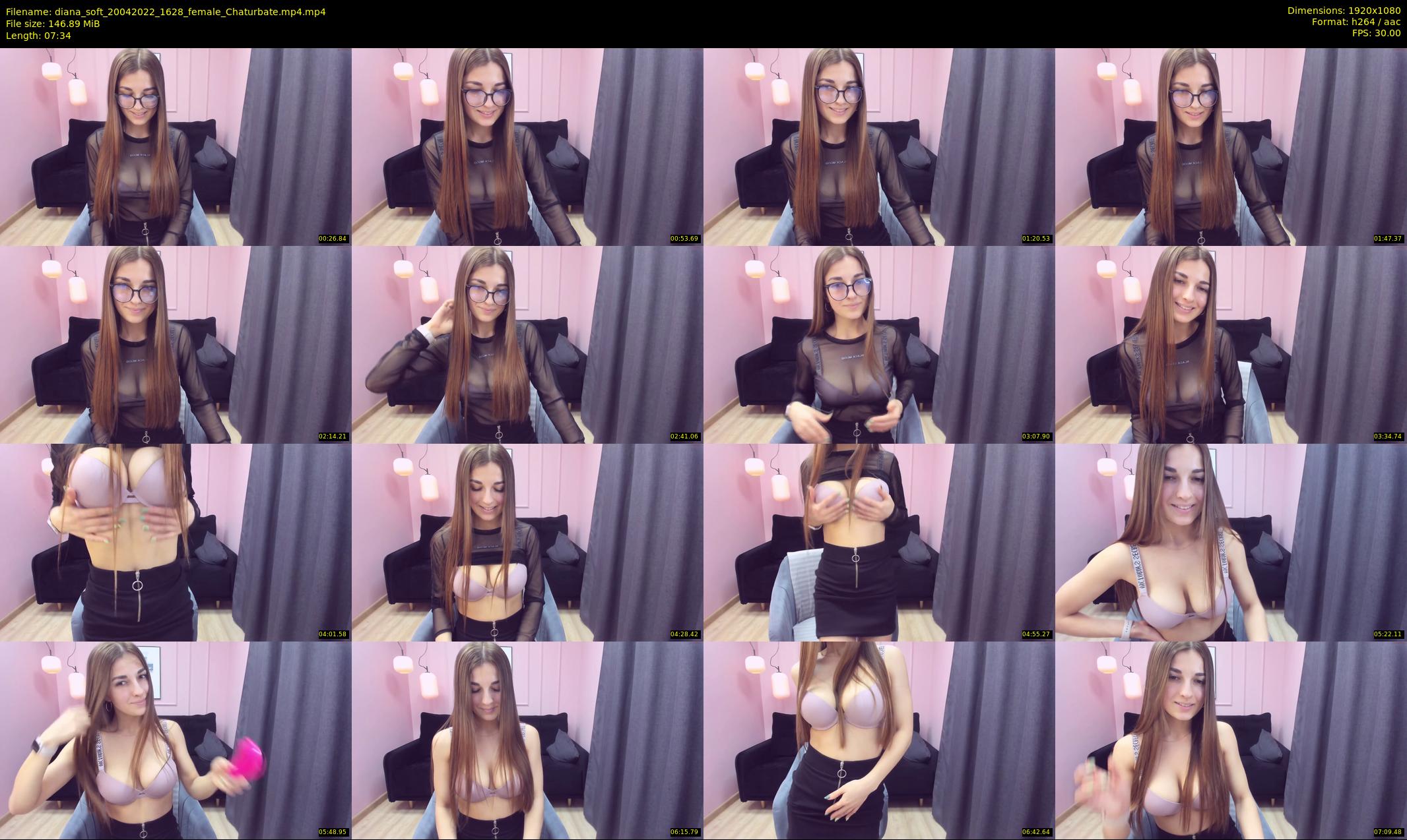 diana_soft — 8 minute Chaturbate female cam show recording, 1080p, Apr 20, 2022