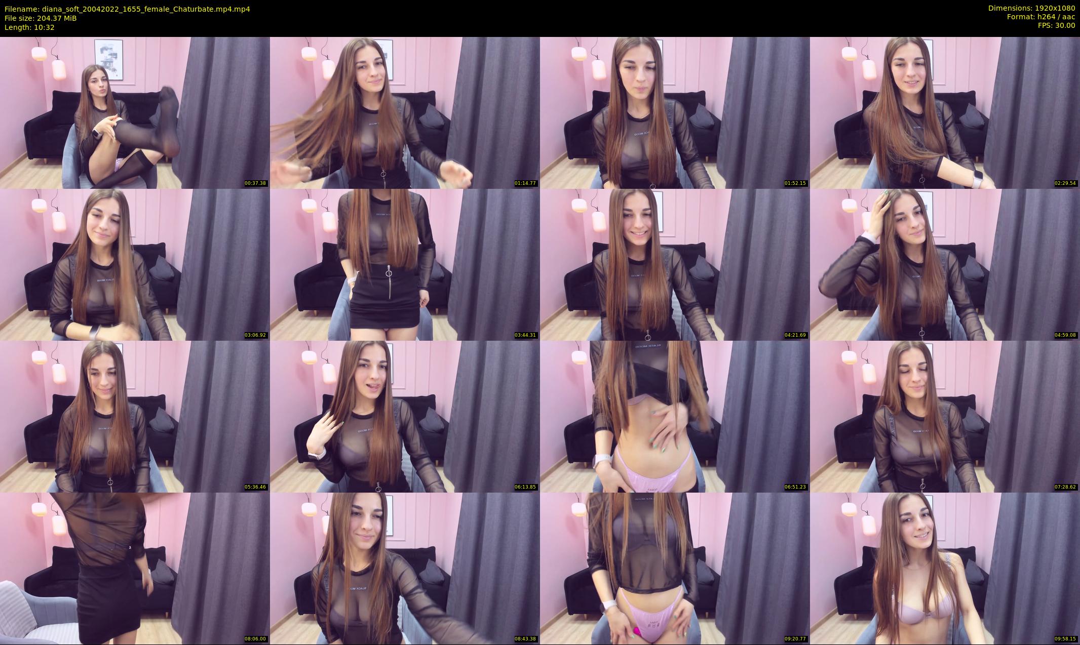diana_soft — 11 minute Chaturbate female cam show recording, 1080p, Apr 20, 2022