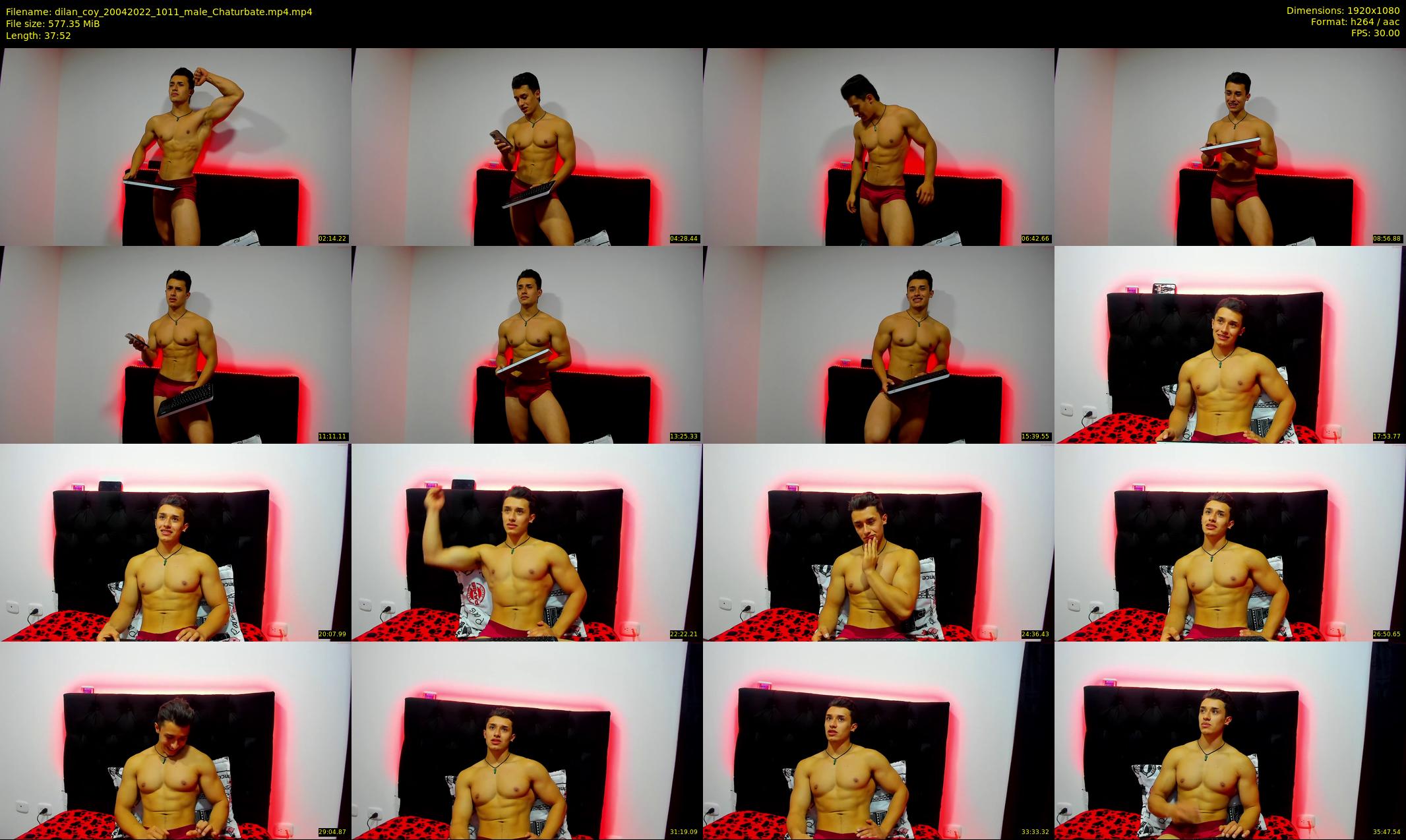 dilan_coy — 38 minute Chaturbate male cam show recording, 1080p, Apr 20, 2022