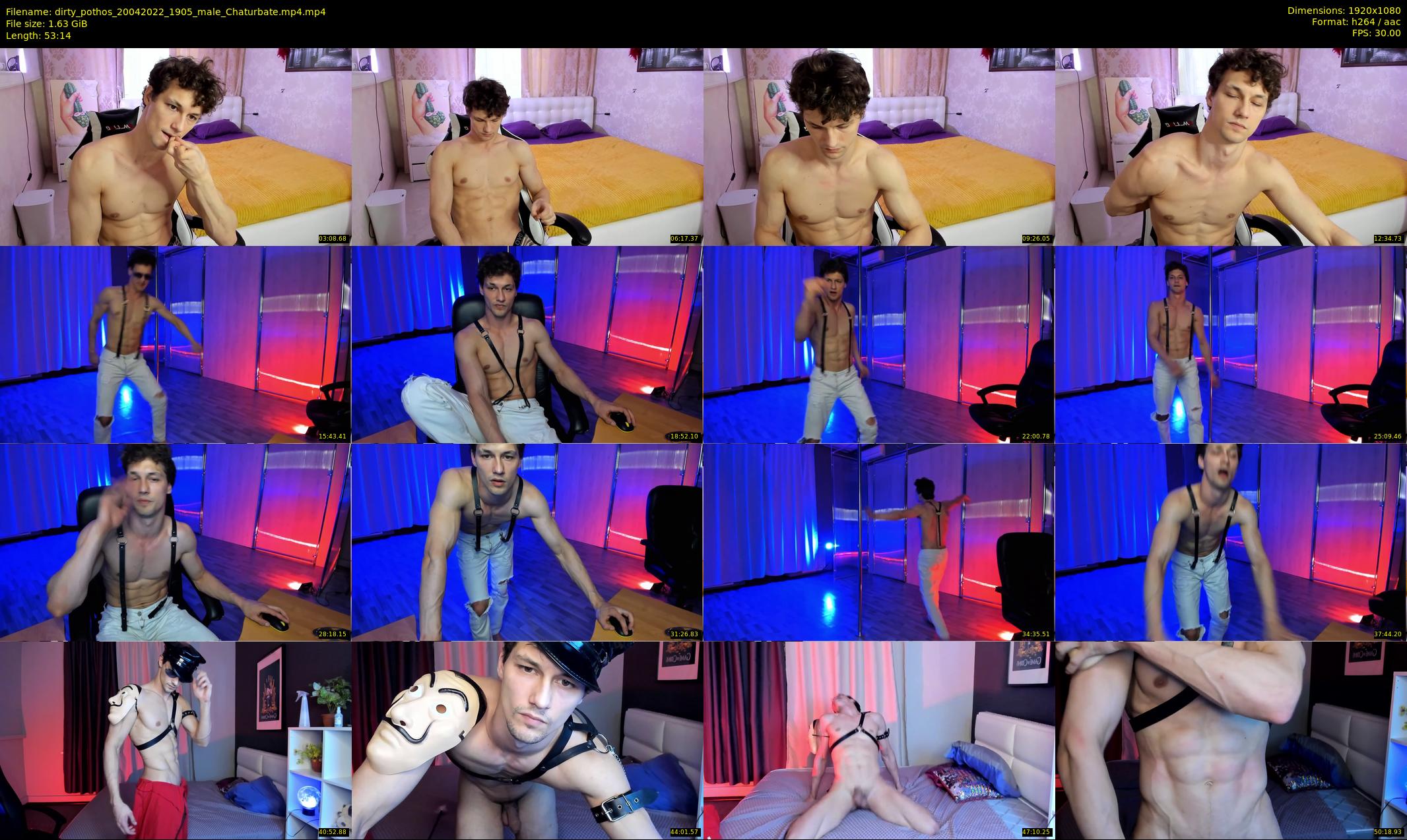 dirty_pothos — 54 minute Chaturbate male cam show recording, 1080p, Apr 20, 2022