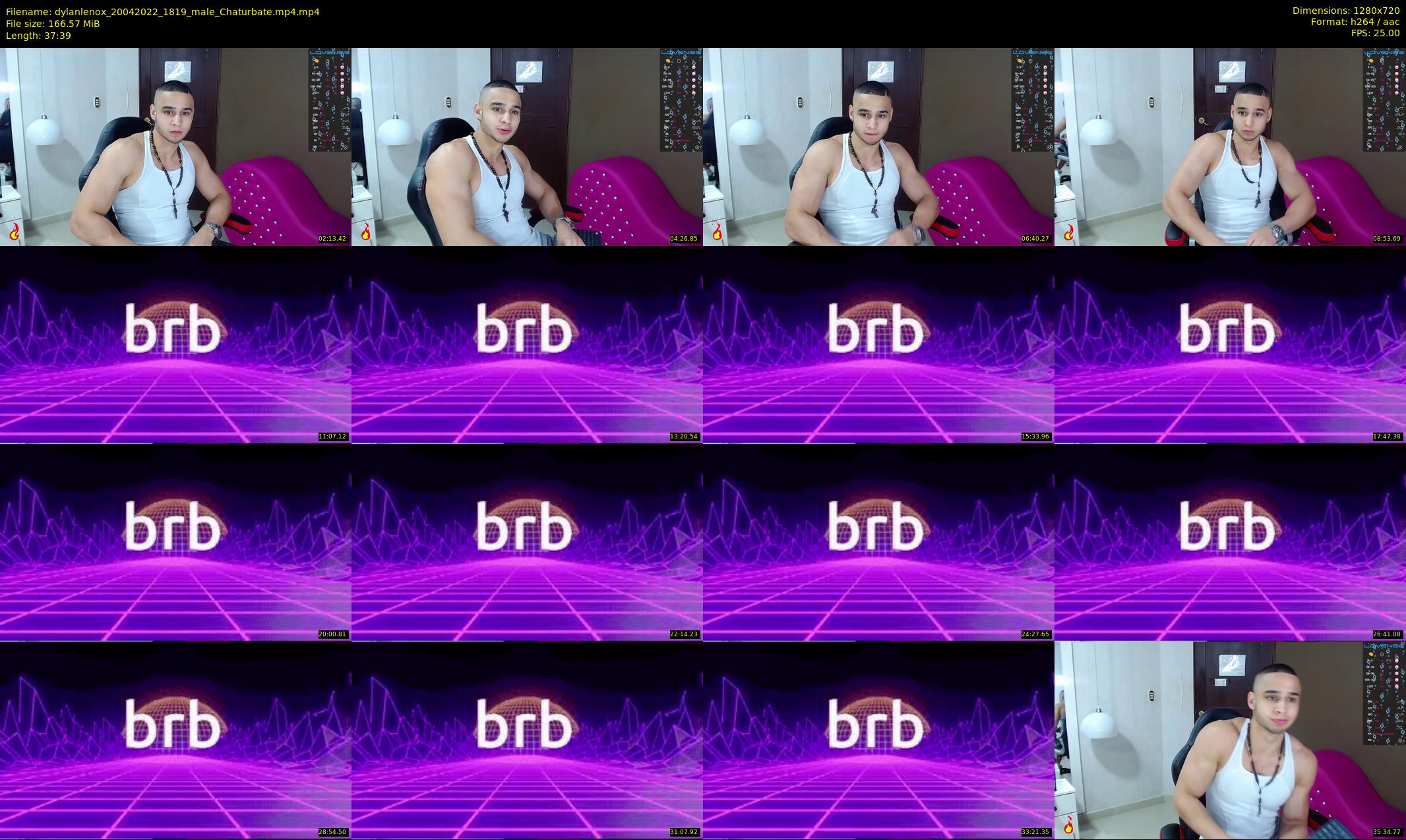 dylanlenox — 38 minute Chaturbate male cam show recording, 720p, Apr 20, 2022