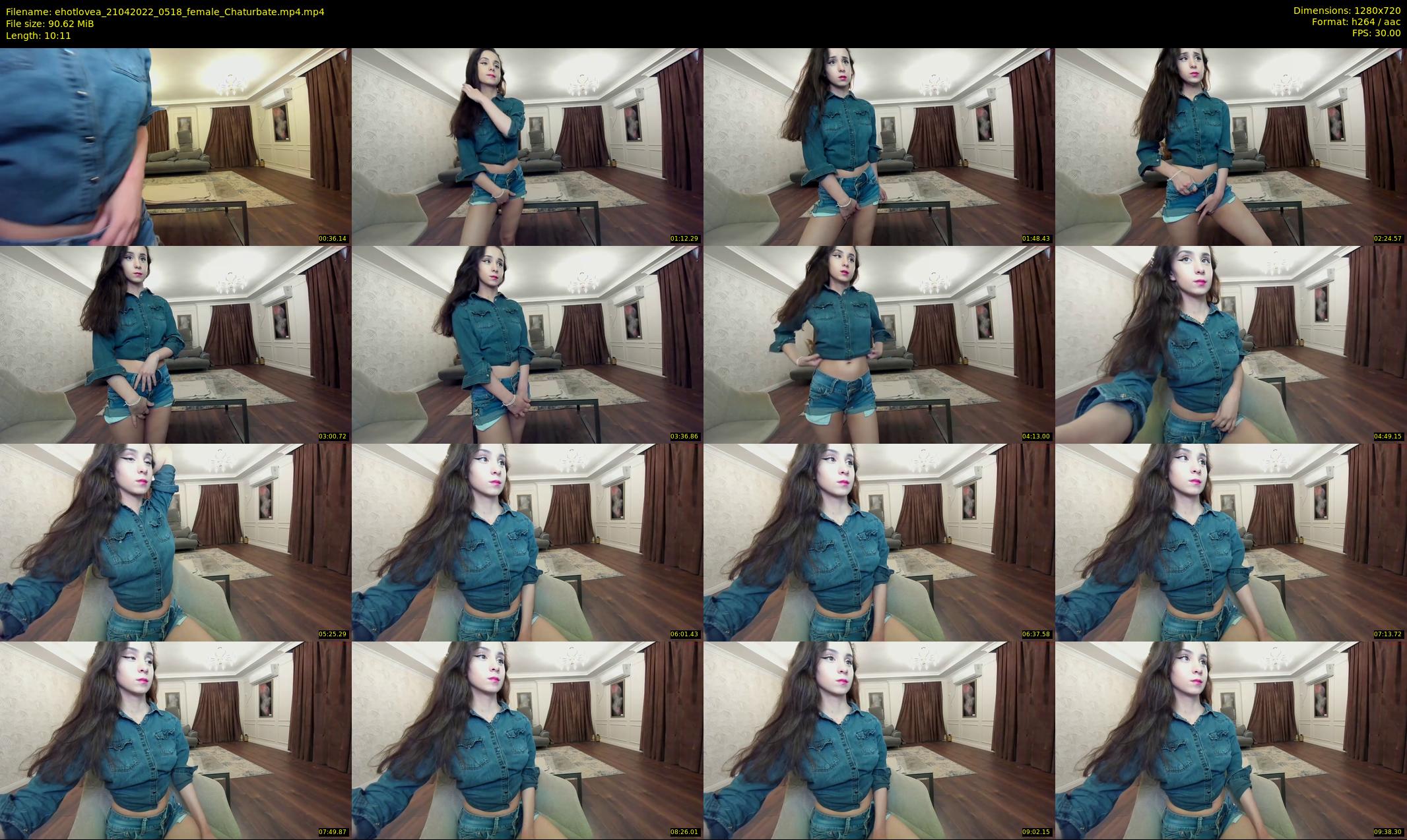 ehotlovea — 11 minute Chaturbate female cam show recording, 720p, Apr 21, 2022
