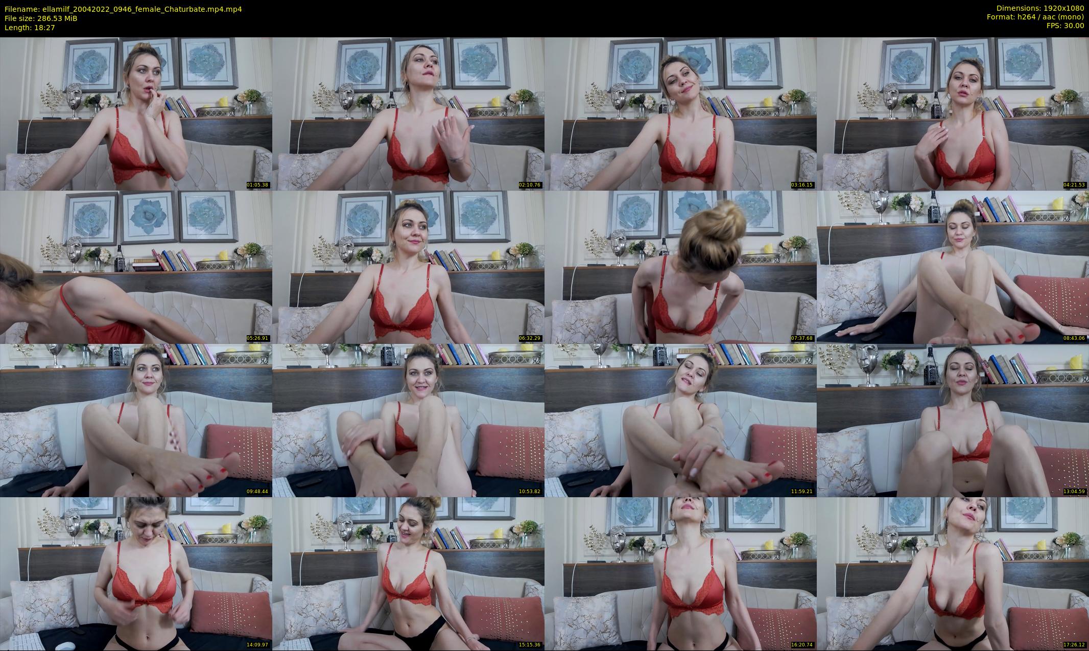 ellamilf — 19 minute Chaturbate female cam show recording, 1080p, Apr 20, 2022