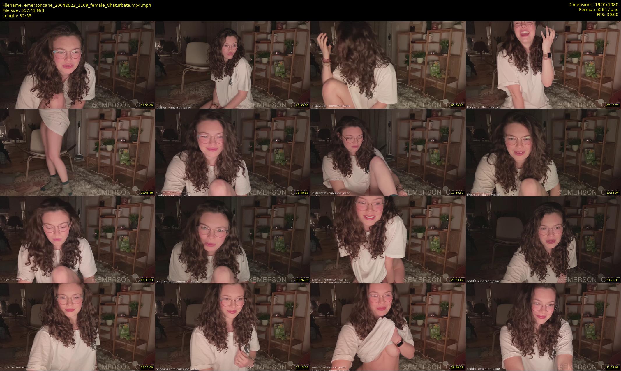 emersoncane — 33 minute Chaturbate female cam show recording, 1080p, Apr 20, 2022