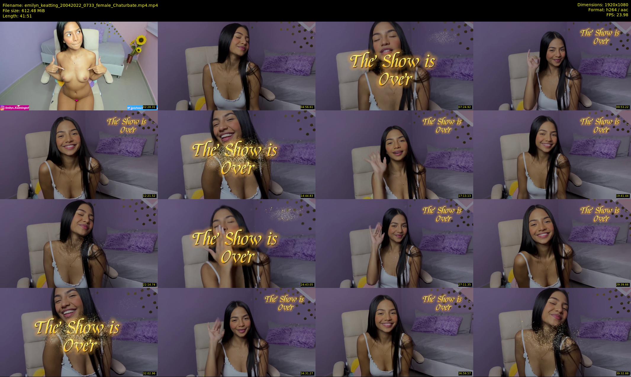 emilyn_keatting — 42 minute Chaturbate female cam show recording, 1080p, Apr 20, 2022